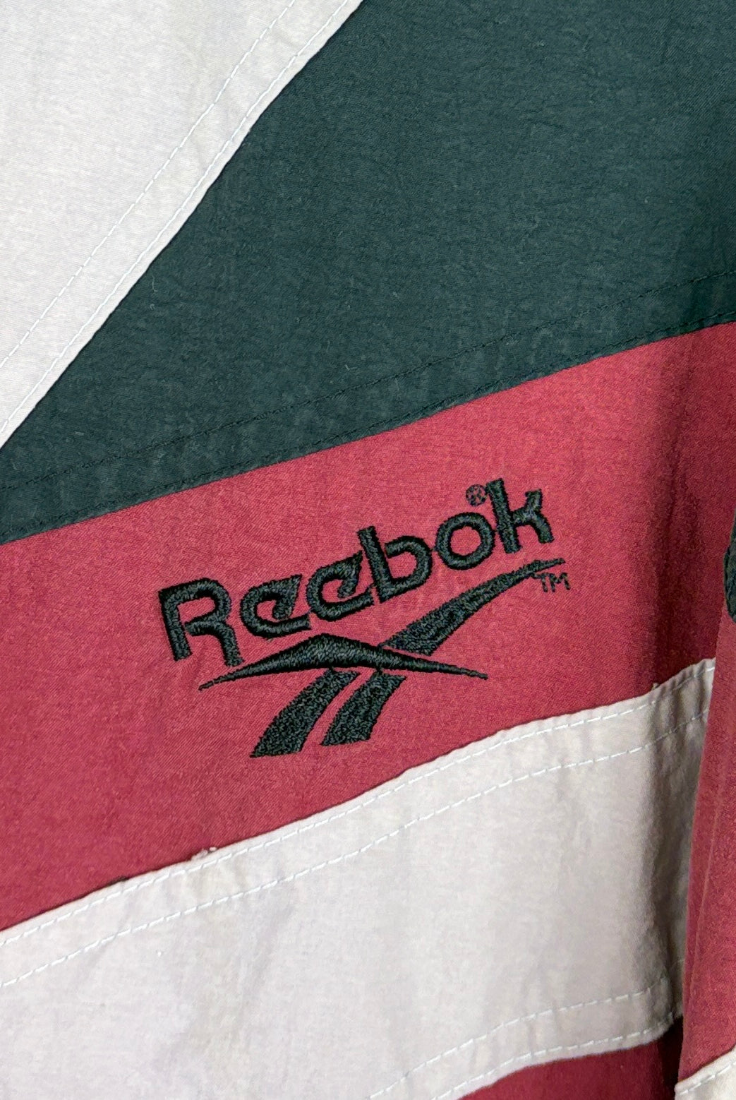 Reebok Vintage Trainingsjacke Rot XXL (FLECK?) - Vinverse