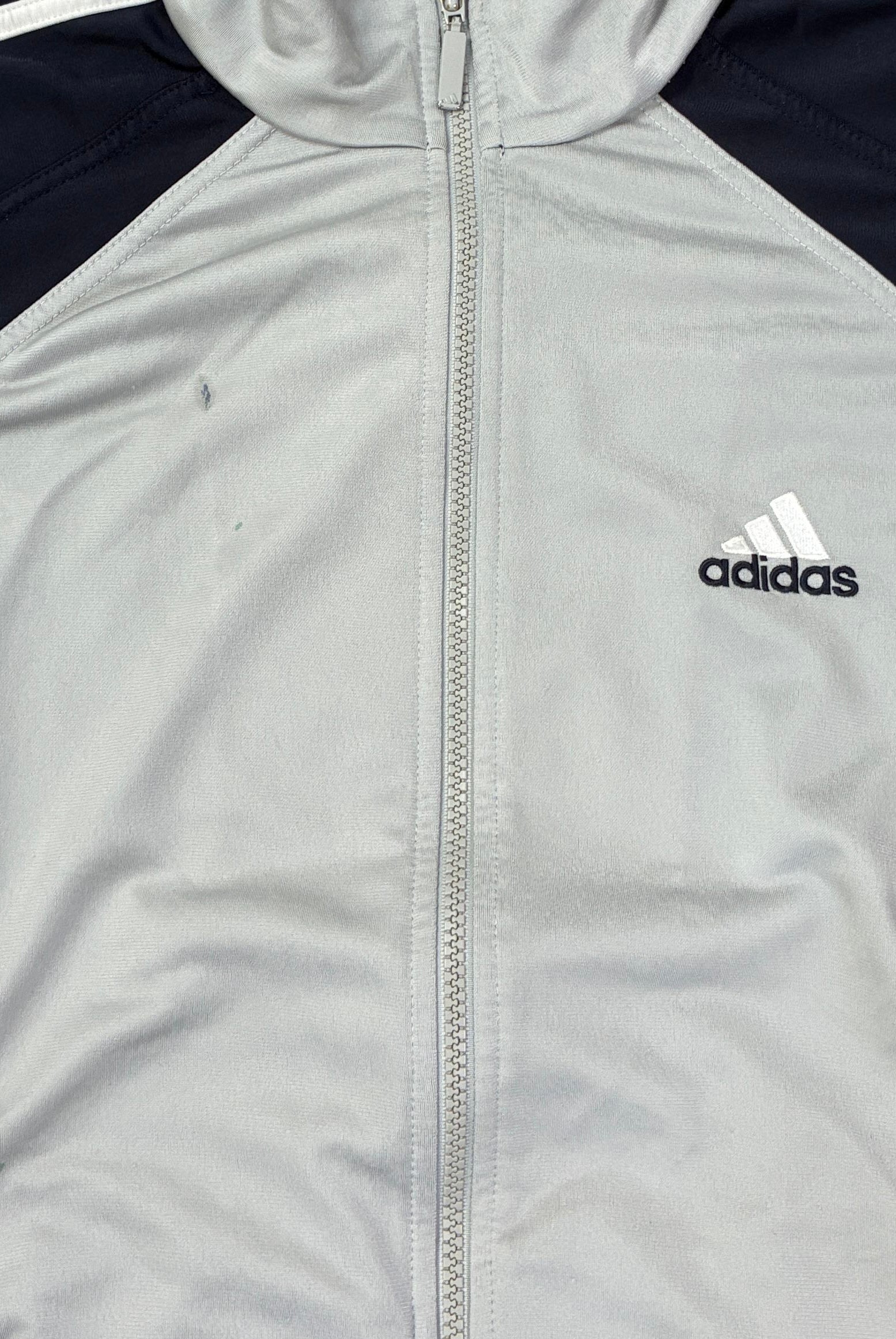 Adidas Vintage Trainingsjacke Grau L - Vinverse