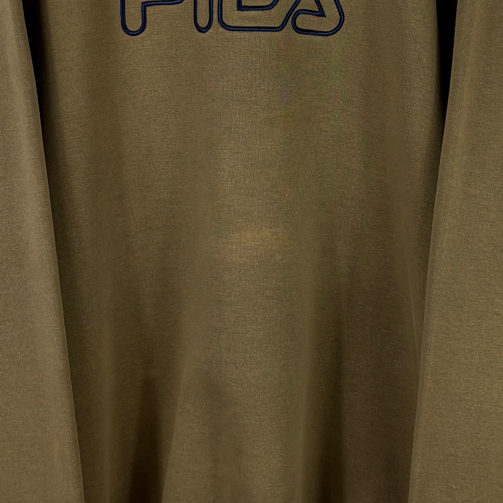 Fila Big Logo Sweater Khaki XL - Vinverse