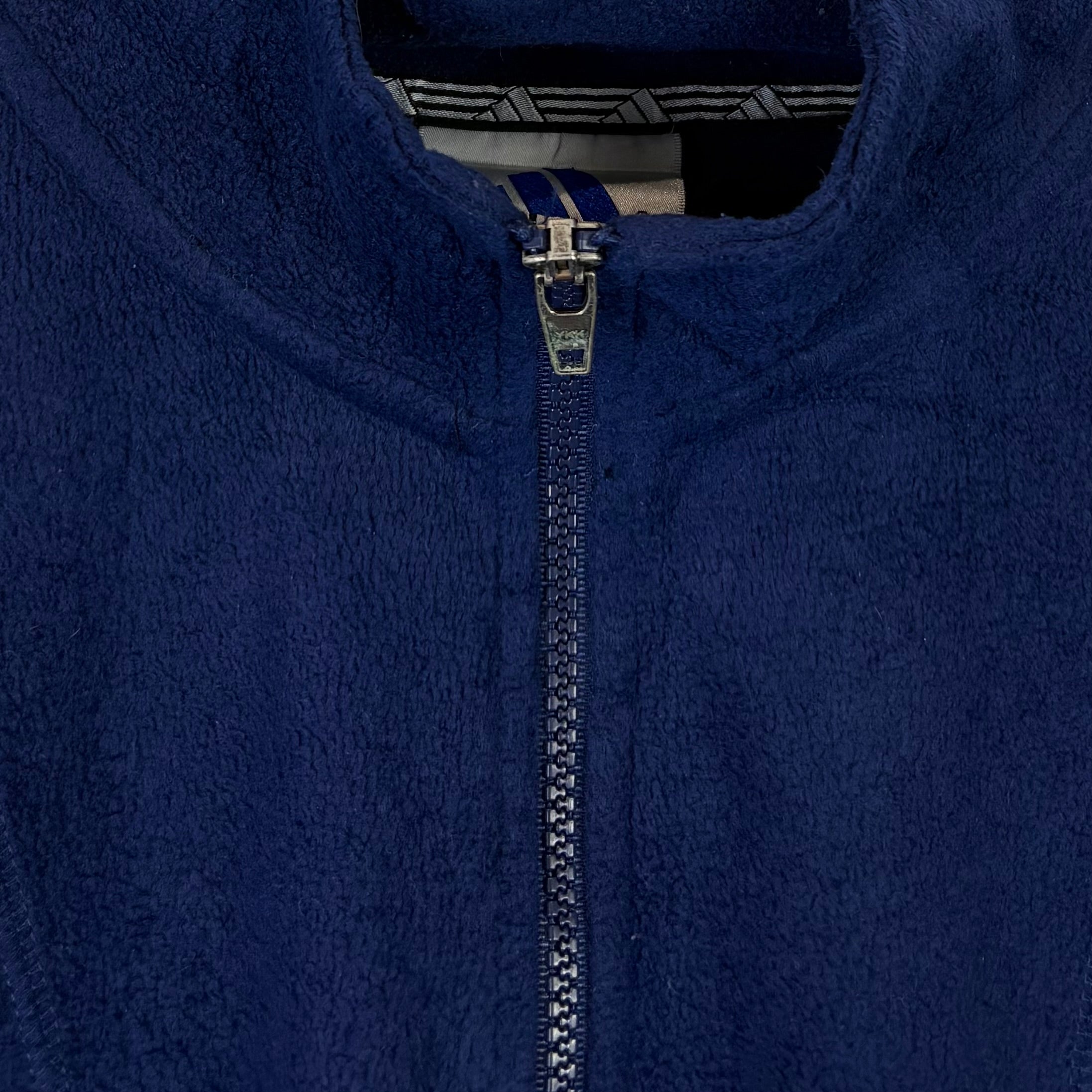 Adidas 90s Vintage Fleece Jacke Blau XL - Vinverse