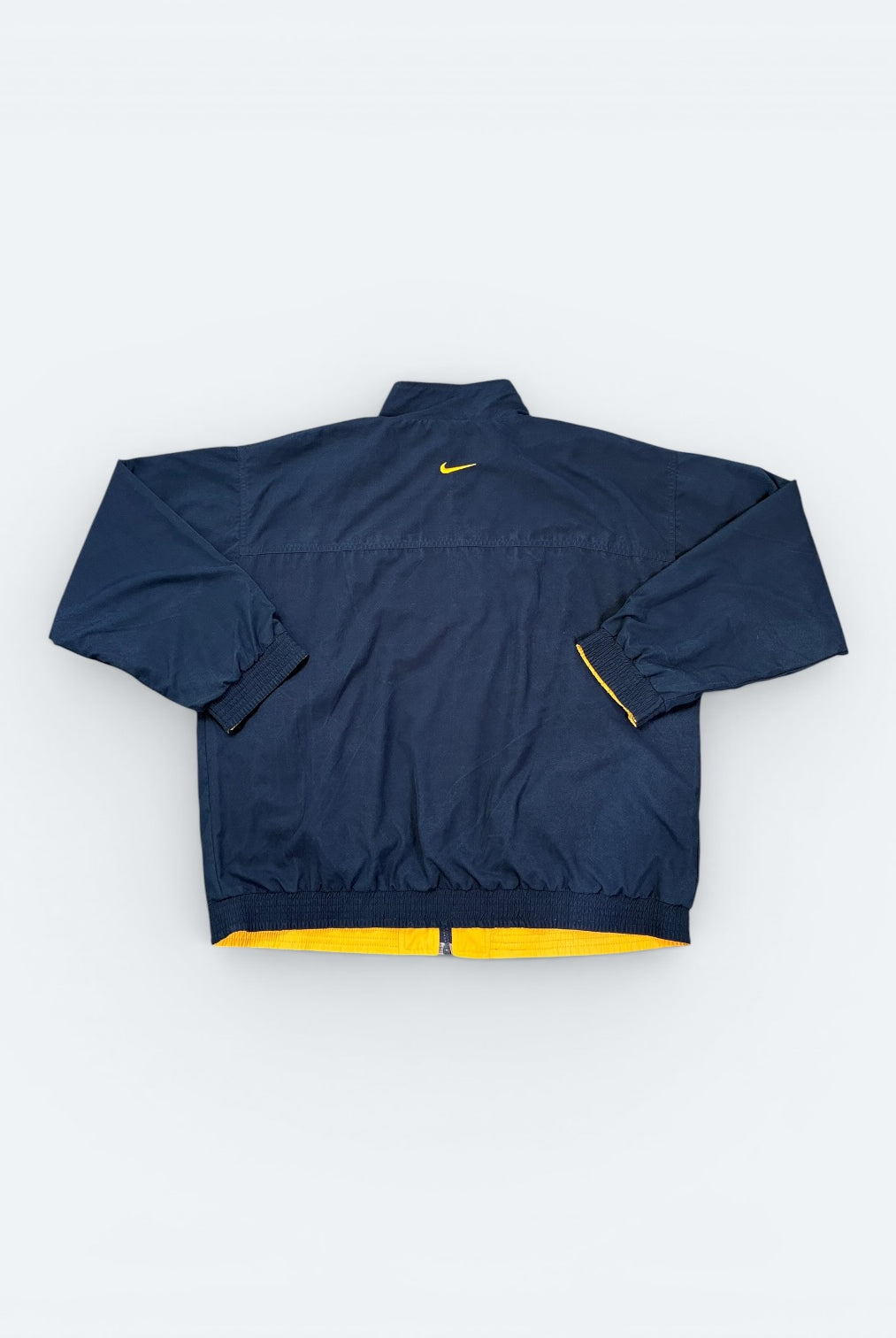 Nike Vintage Wendejacke Gelb Blau XL - Vinverse