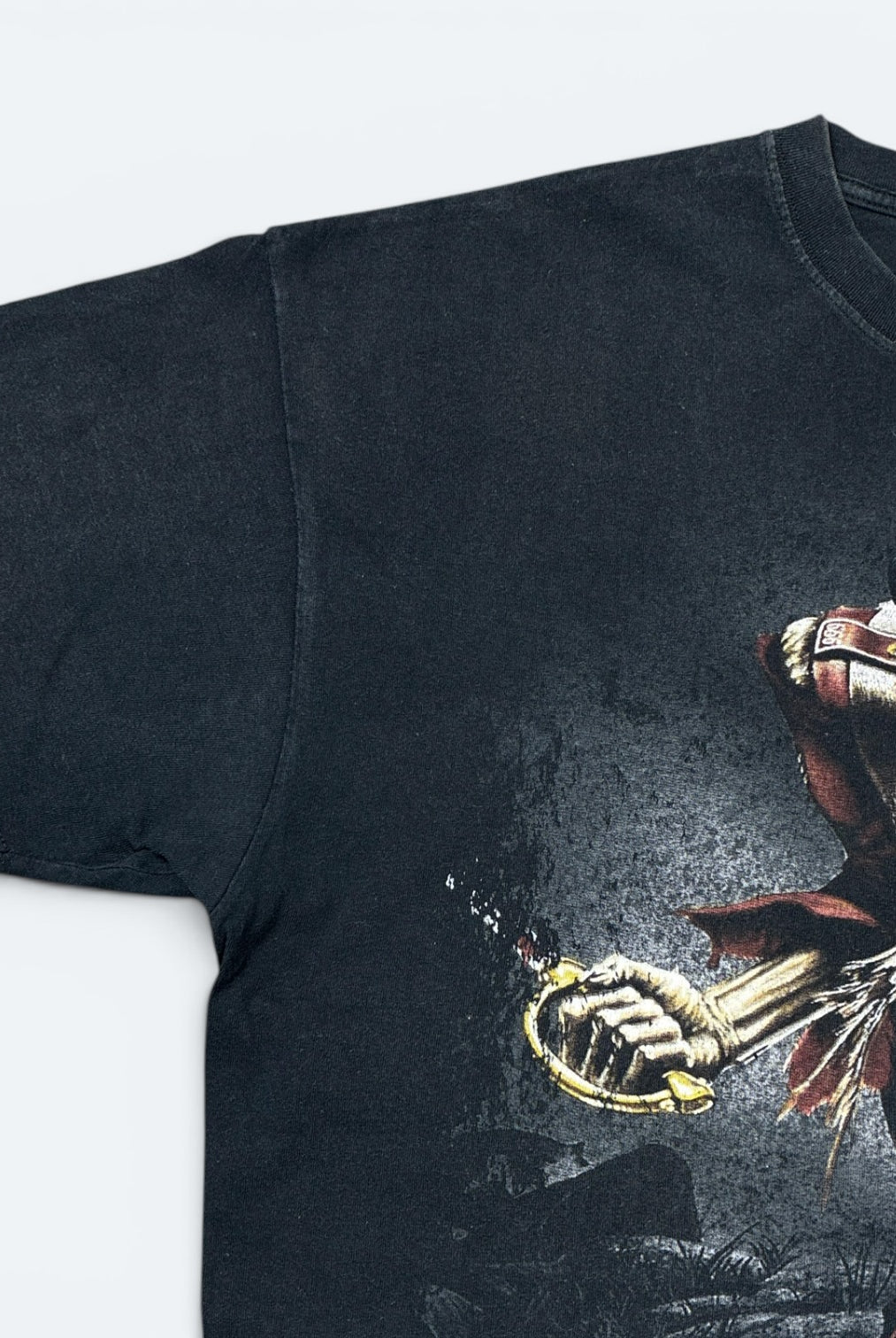 Gildan Vintage Shirt Iron Maiden Schwarz XXL - Vinverse