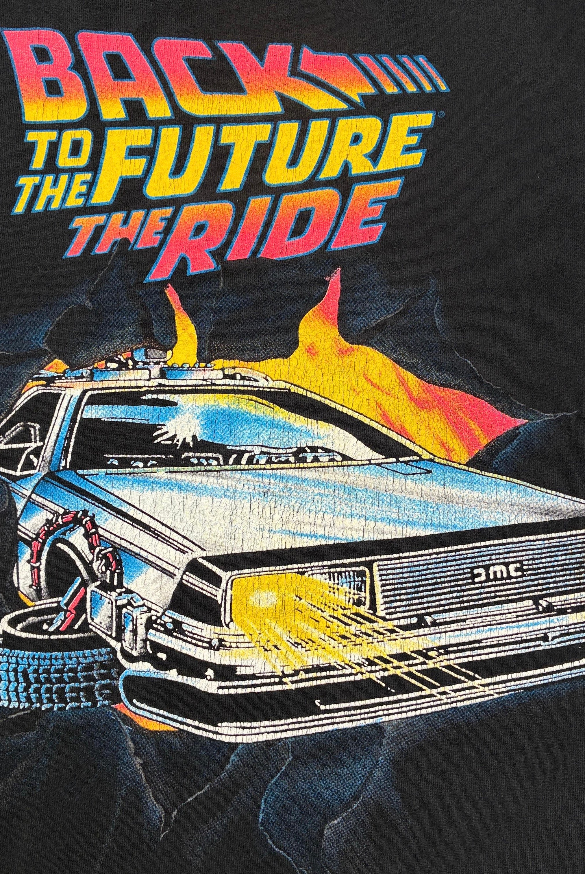 Universal Studios Vintage T-Shirt Back to the Future Schwarz S - Vinverse