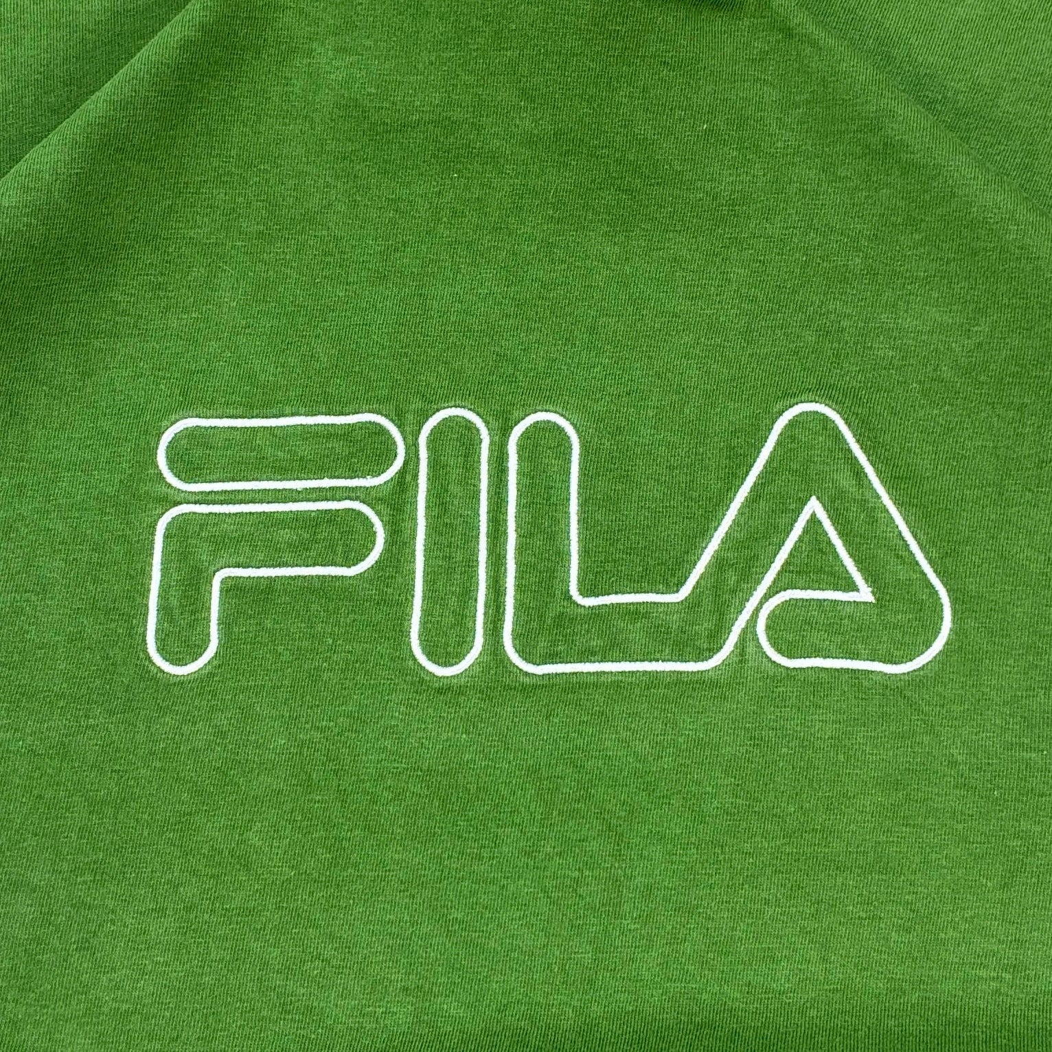 Fila Vintage Shirt Logo Grün XXL - Vinverse