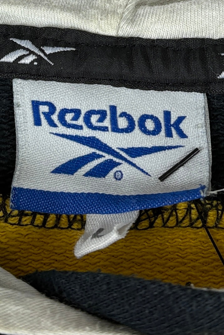Reebok Vintage Hoodie Gelb-Schwarz L - Vinverse
