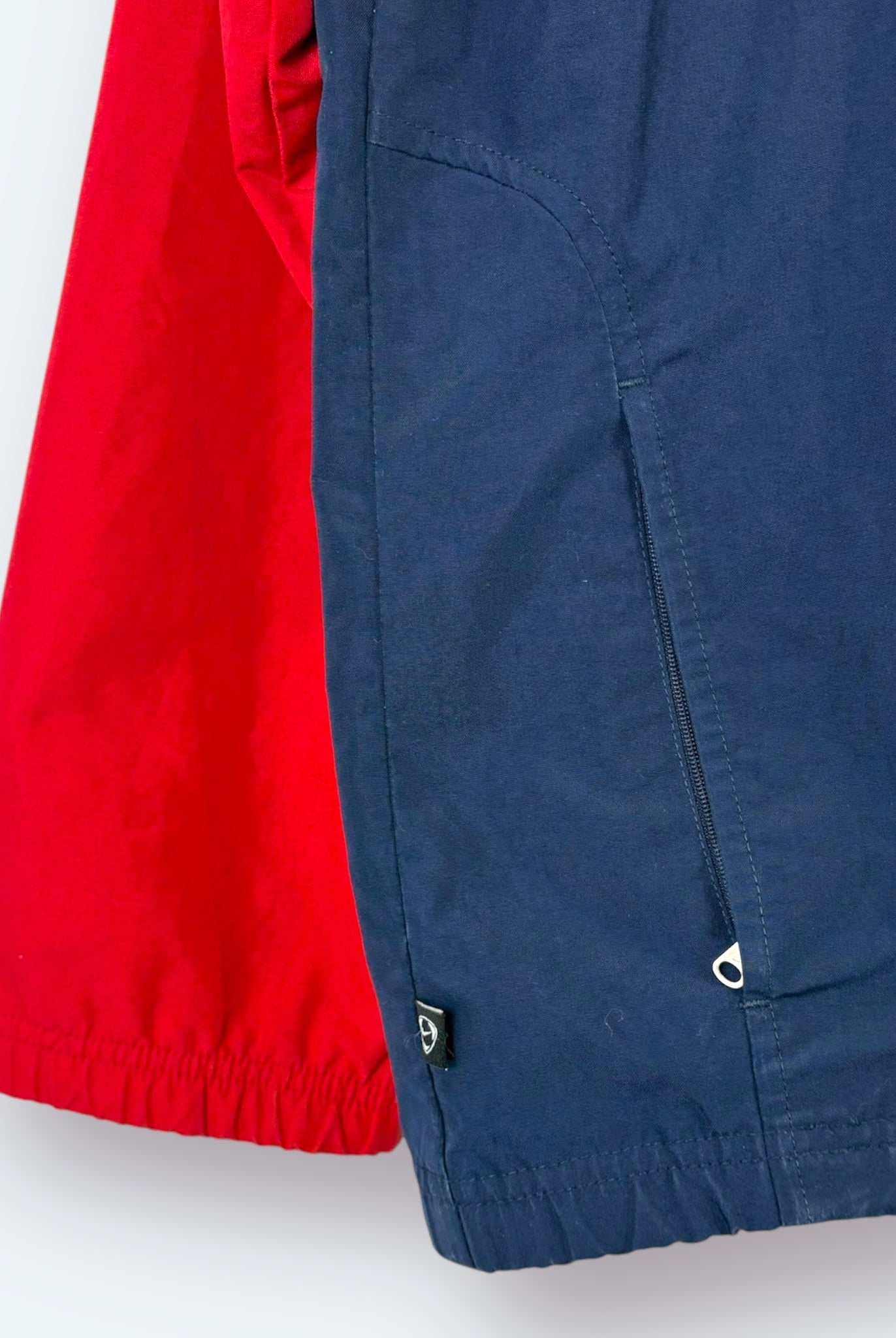 Nike 2000s Trainingsjacke Blau Rot L - Vinverse