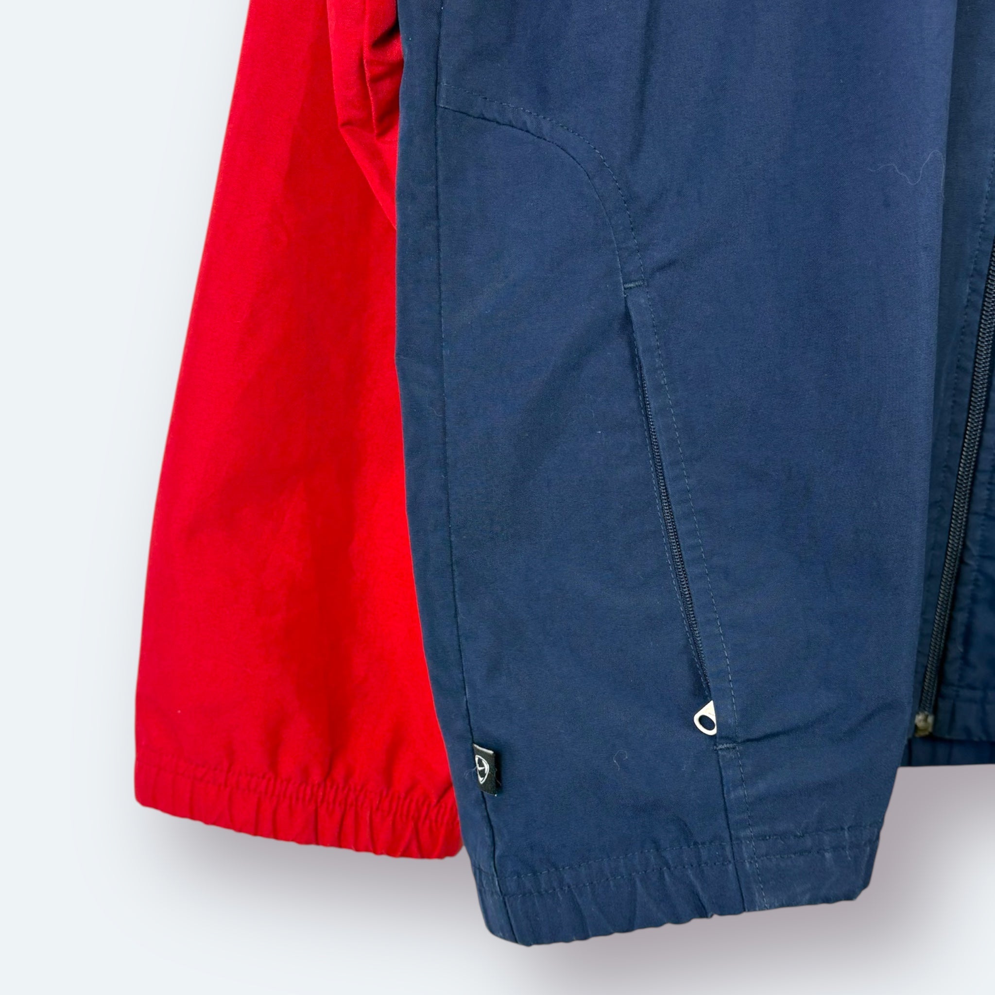 Nike 2000s Trainingsjacke Blau Rot L - Vinverse