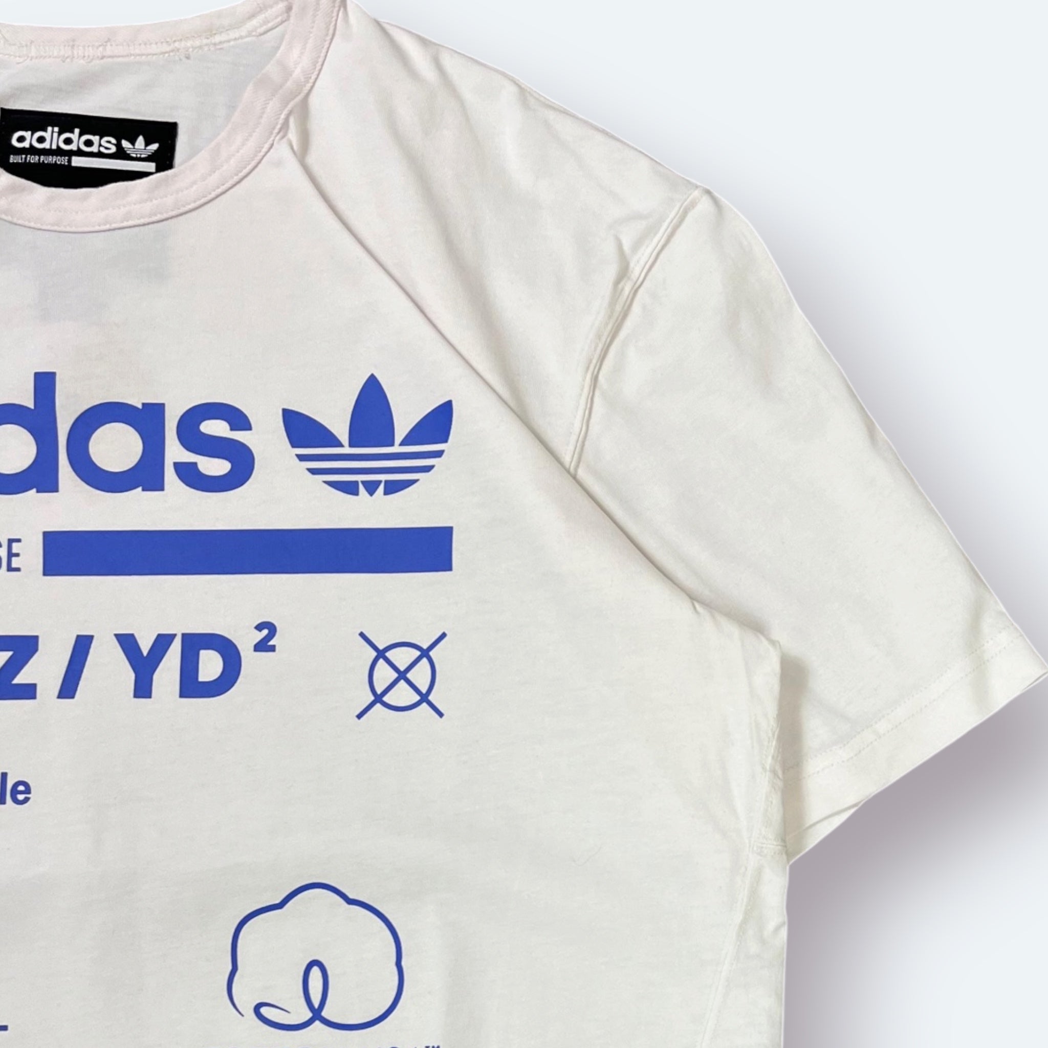 Adidas Originals Shirt Print Kaval Weiß M - Vinverse