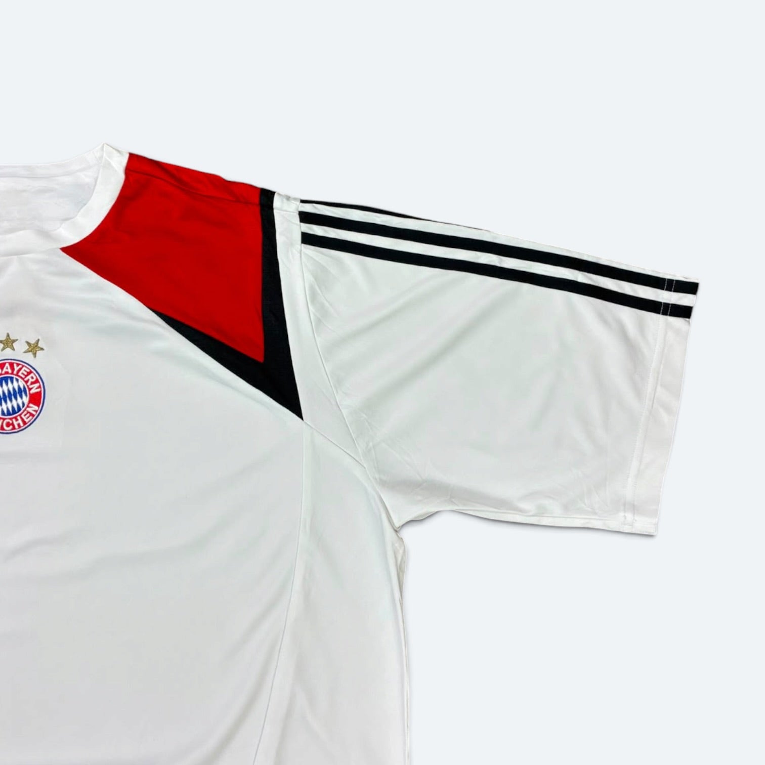 Adidas Vintage Trikot FC Bayern München Weiß XL - Vinverse