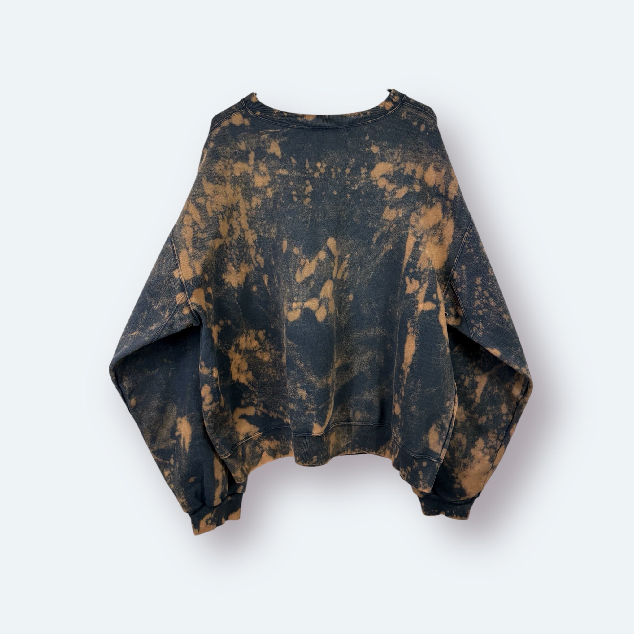 Timberland 90s Vintage Re:Bleach Sweater Blau Beige M - Vinverse