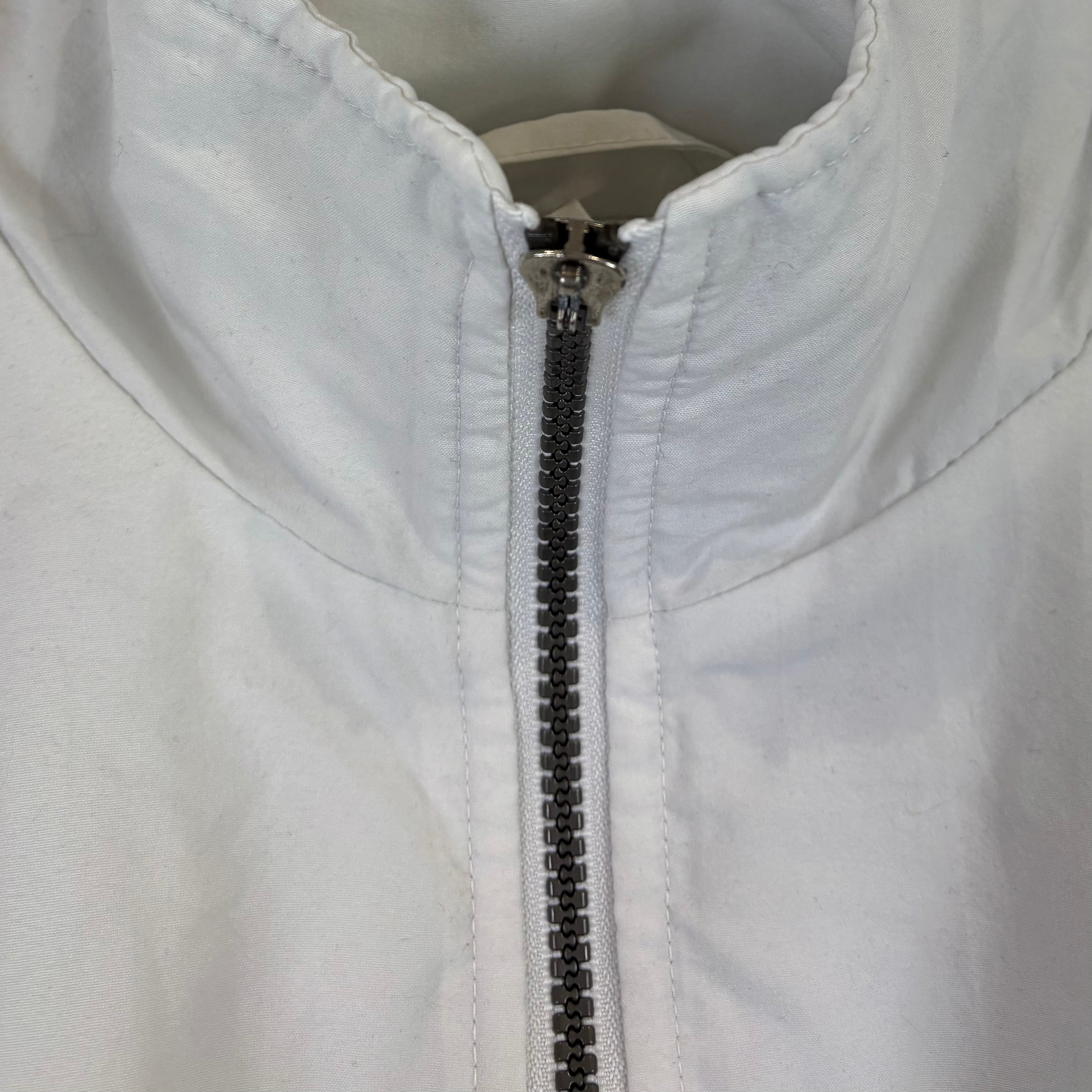 Adidas 90s Vintage Trainingsjacke Weiß Blau XL - Vinverse