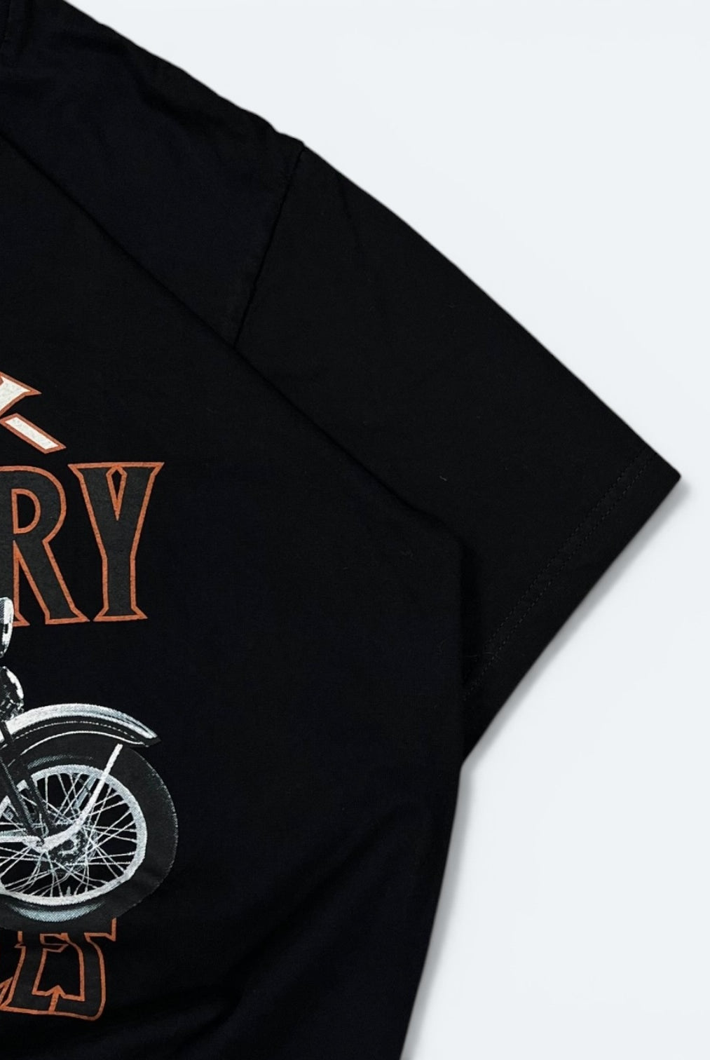 Harley Davidson Vintage T-Shirt Motorrad Print Schwarz XL - Vinverse