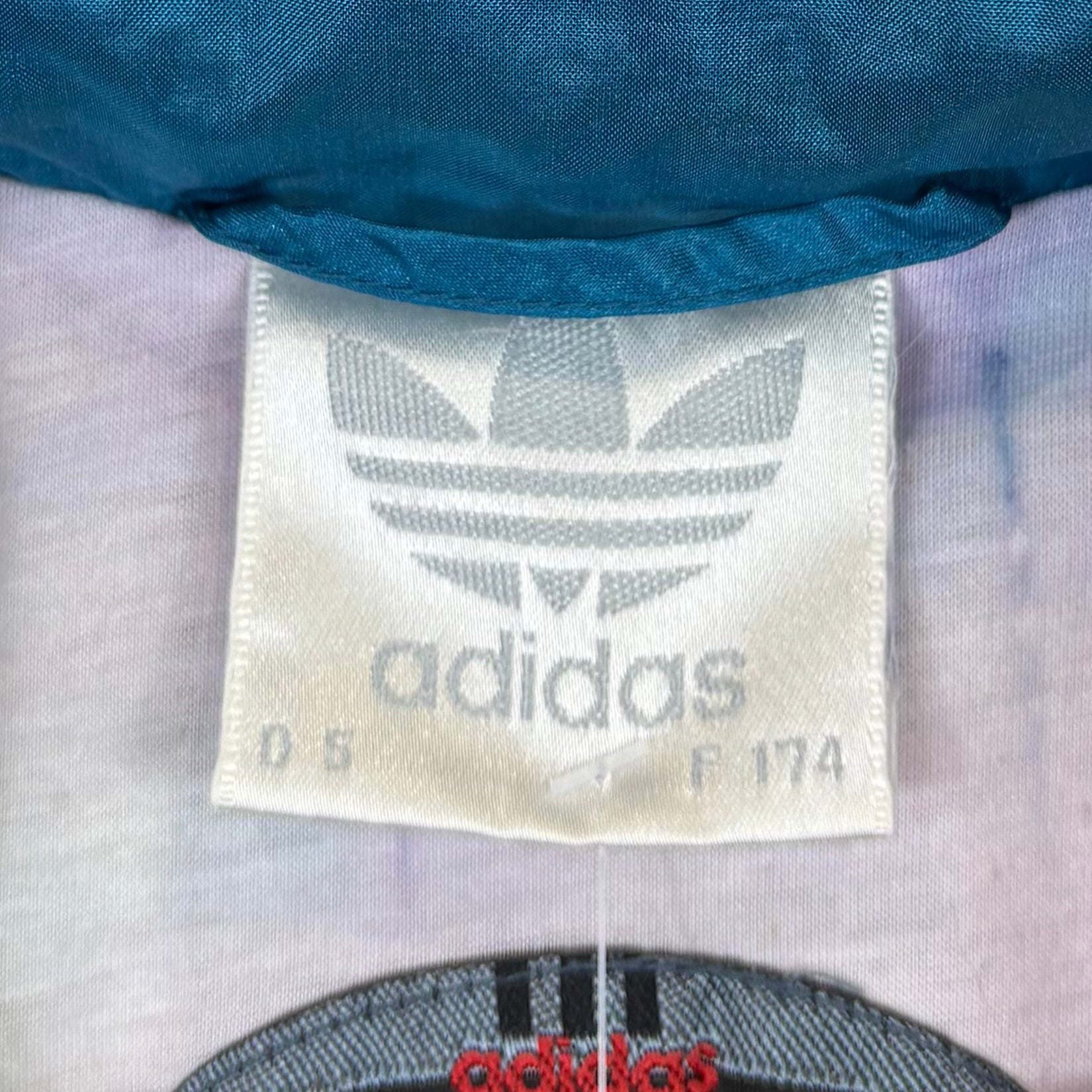 Adidas Vintage Trainingsjacke 80s Blau M - Vinverse