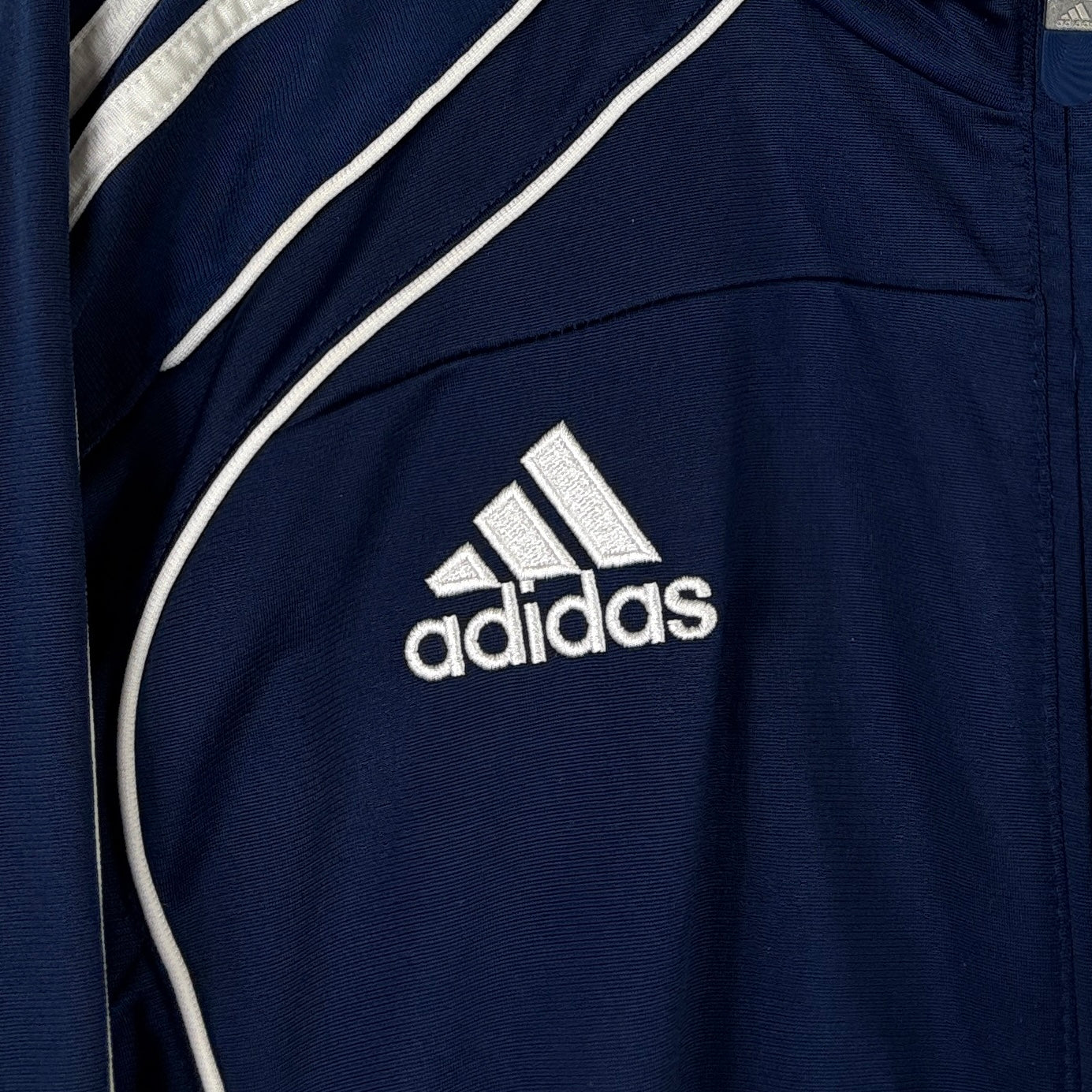 Adidas 2000s Trainingsjacke Blau L - Vinverse