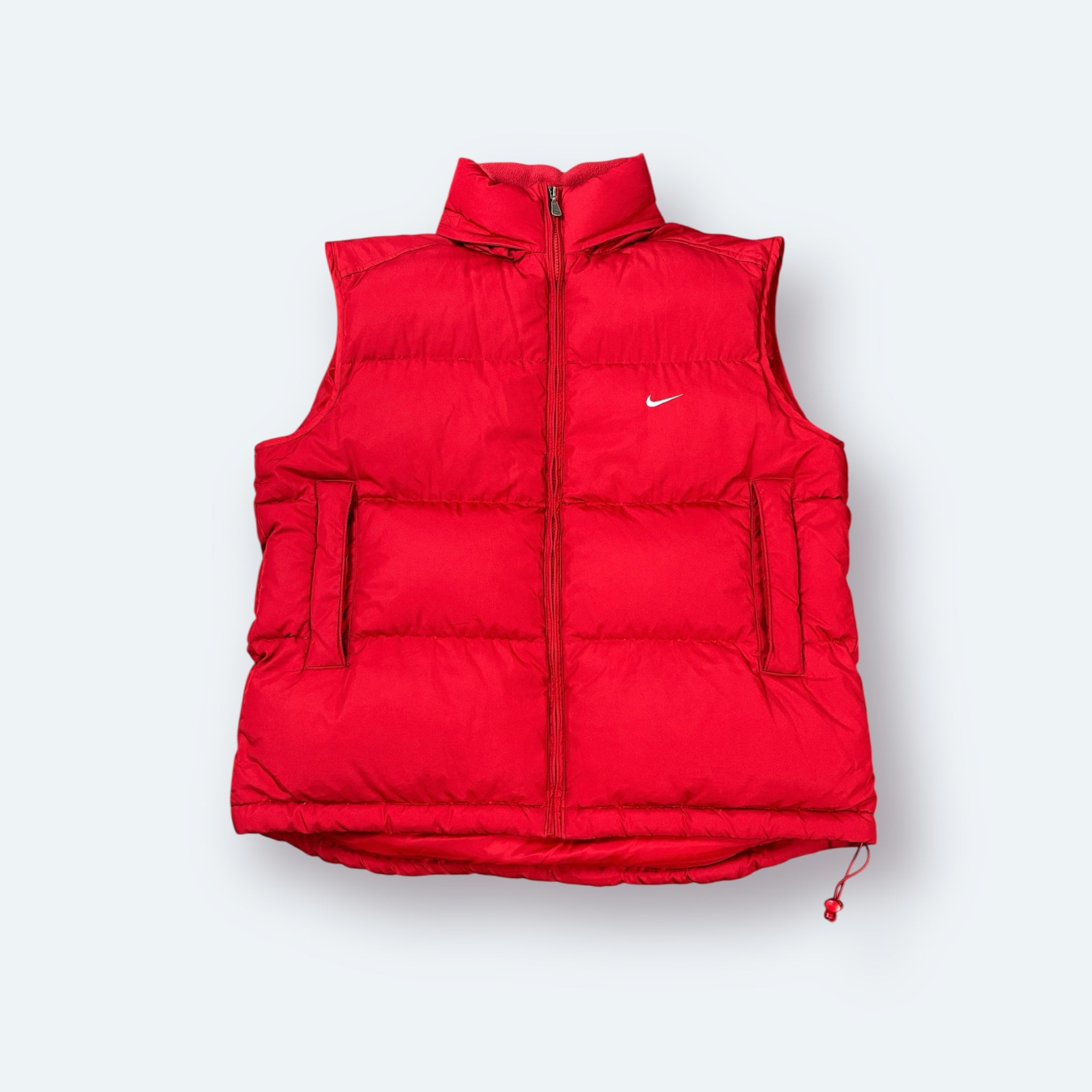 Nike 2000s Puffer Weste Rot M - Vinverse