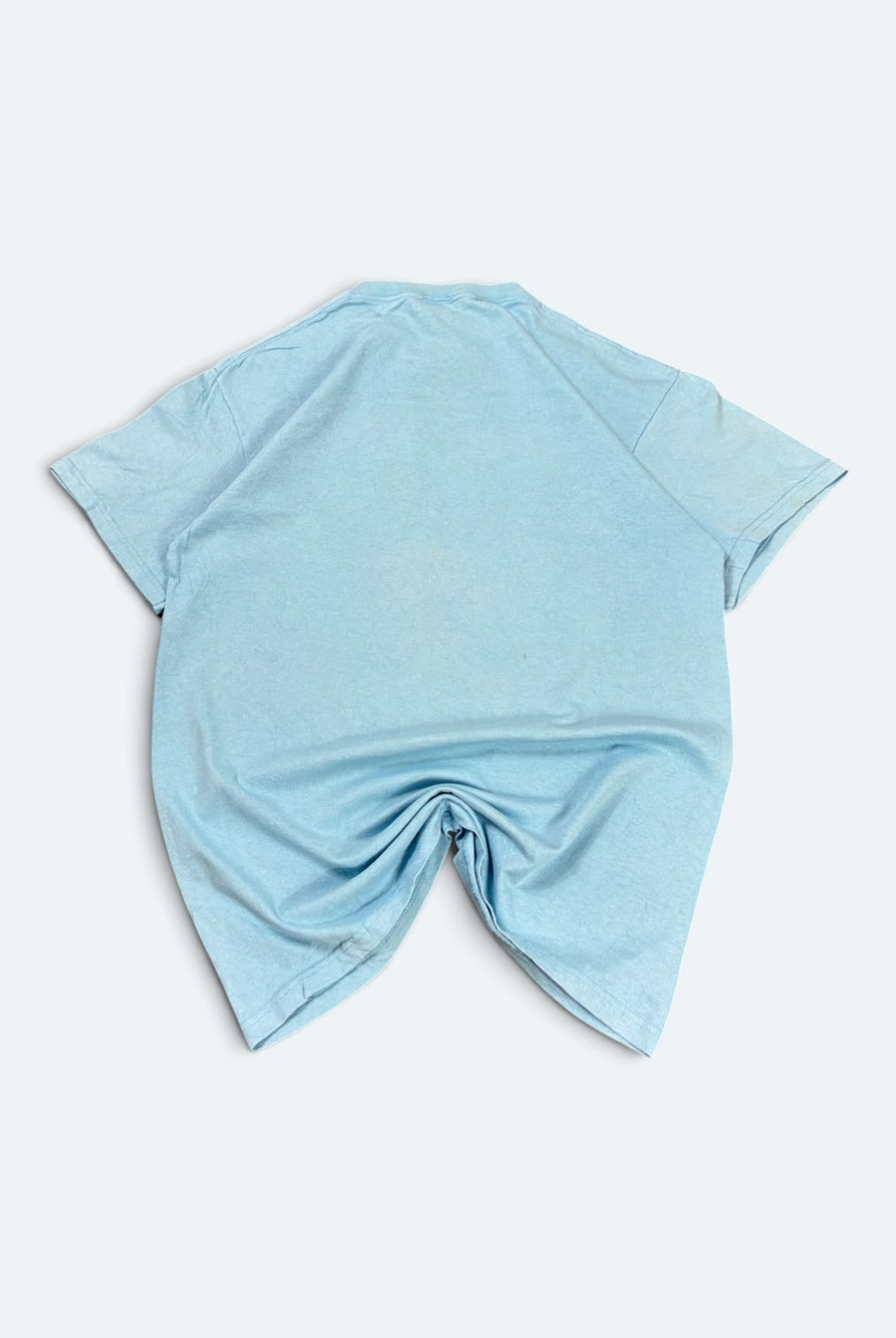 F.O.T.L Vintage T-Shirt Super Munchkin Print Blau M - Vinverse