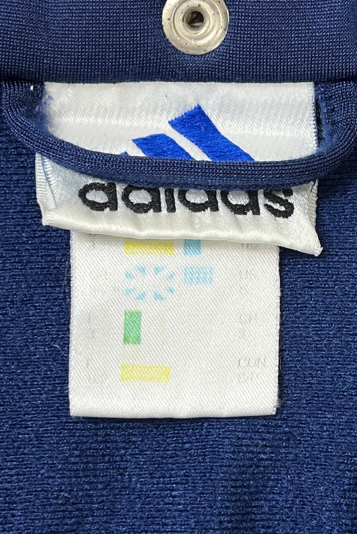 Adidas 90s Vintage Trainingsjacke Blau Grau L - Vinverse