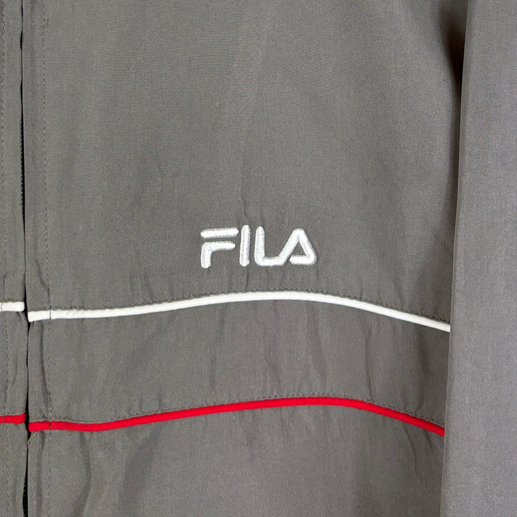 Fila Retro Trainingsjacke Grau XL - Vinverse
