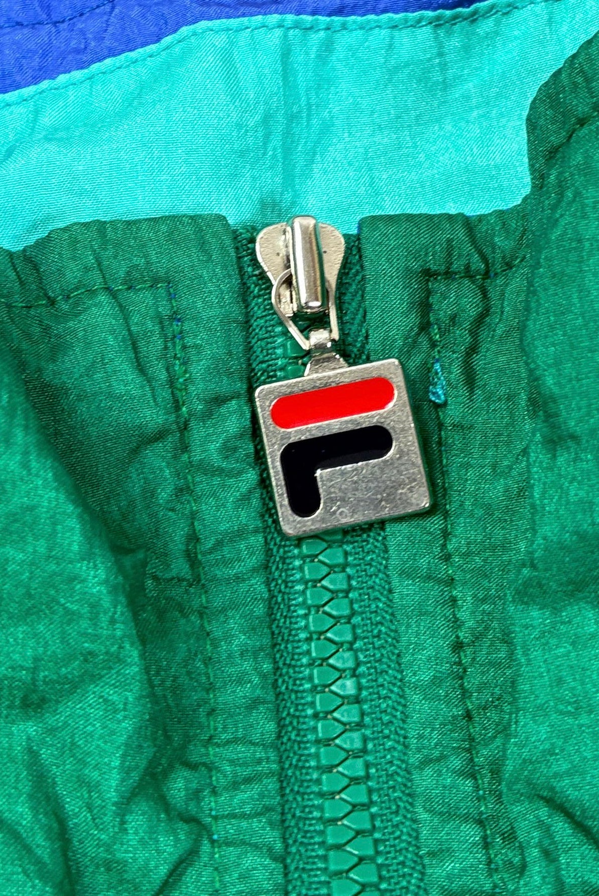 Fila Vintage Trainingsjacke Grün XXL - Vinverse