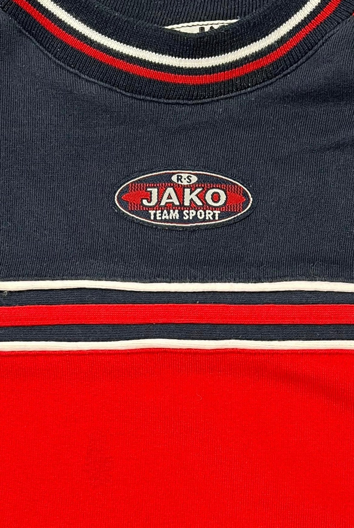 Jako Vintage Sweater Blau Rot Weiß L - Vinverse