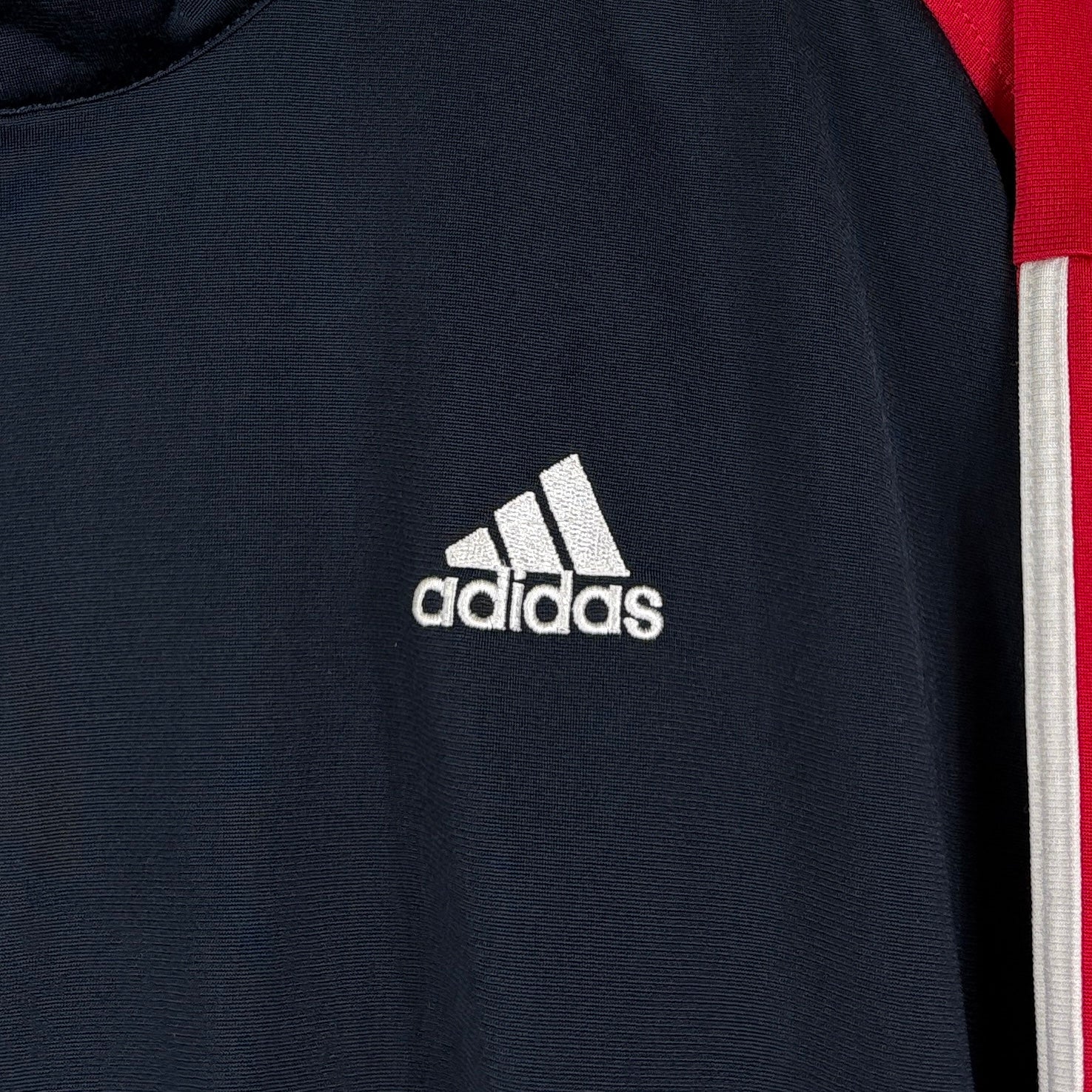 Adidas Trainingsjacke 2007 Marineblau Rot XL - Vinverse