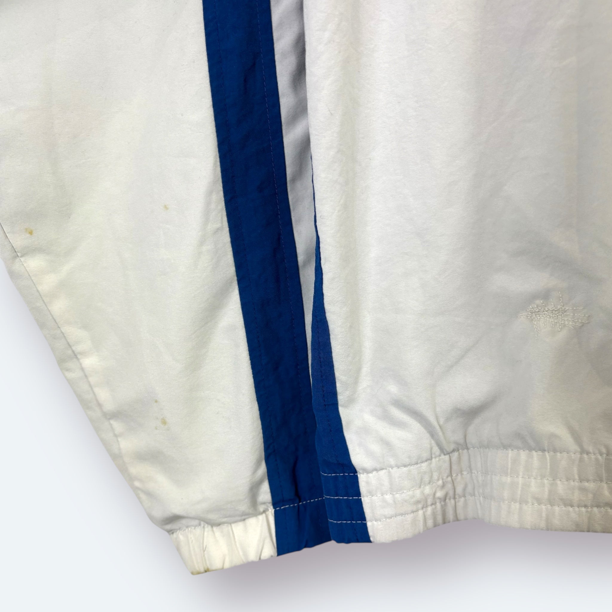 Adidas 90s Vintage Trainingsjacke Weiß Blau XL - Vinverse