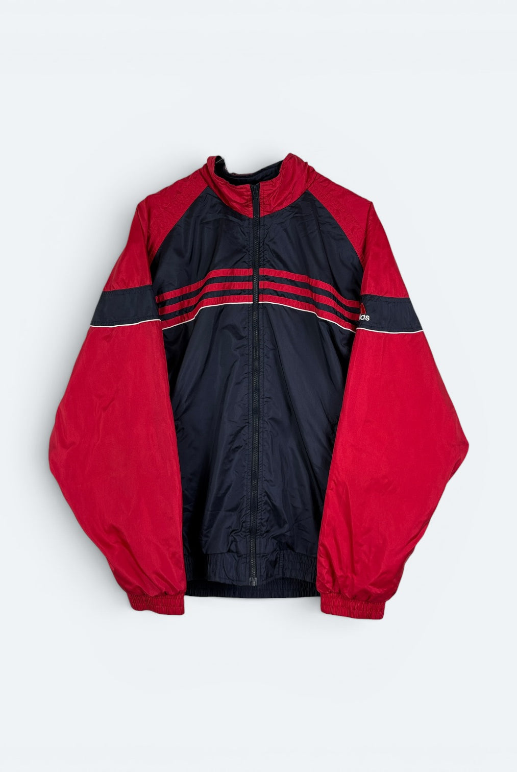 Adidas Trainingsjacke 2002 Rot Schwarz L - Vinverse