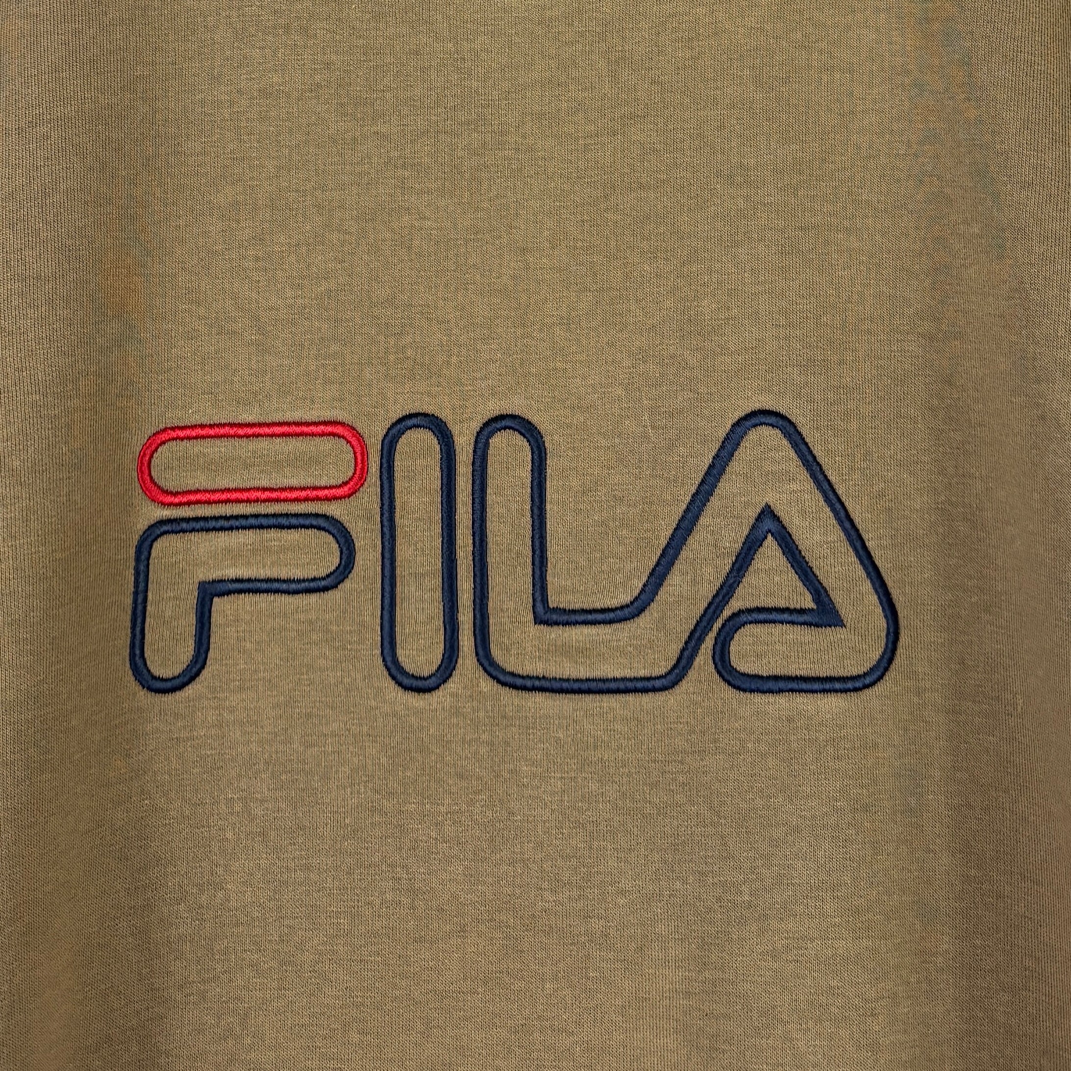 Fila Big Logo Sweater Khaki XL - Vinverse