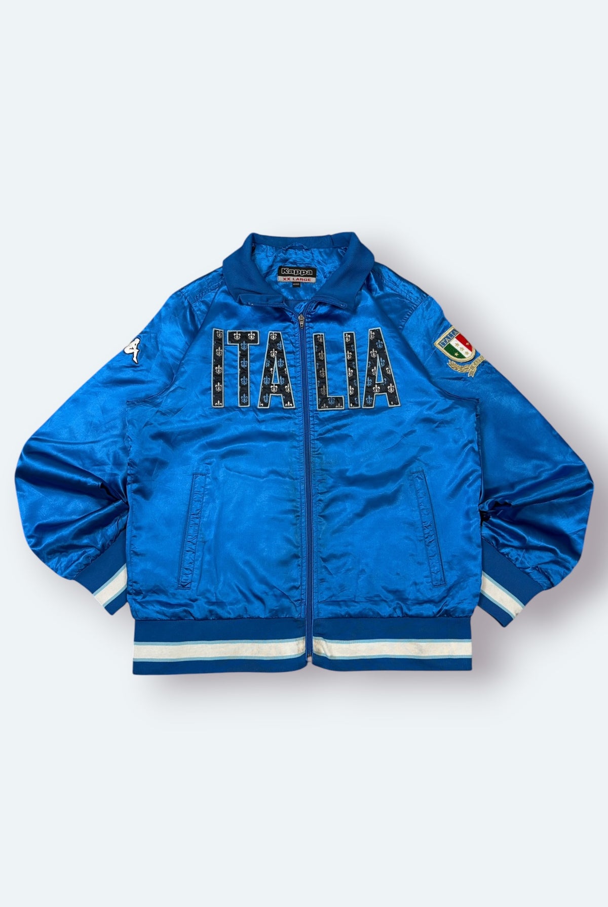 Kappa Vintage Trainingsjacke Blau XX Large