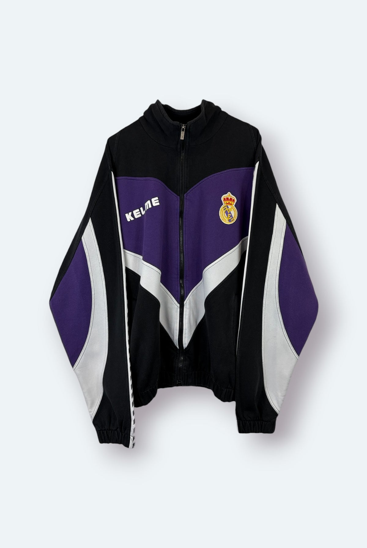 Kelme Vintage Real Madrid Trainingsjacke Lila XL