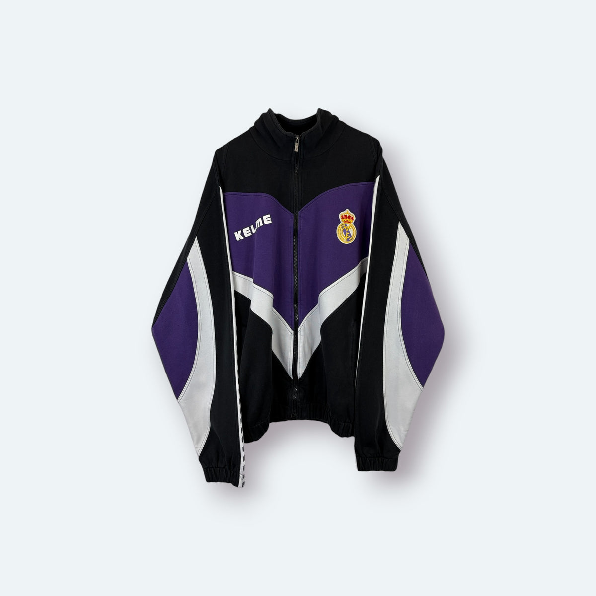 Kelme Vintage Real Madrid Trainingsjacke Lila XL