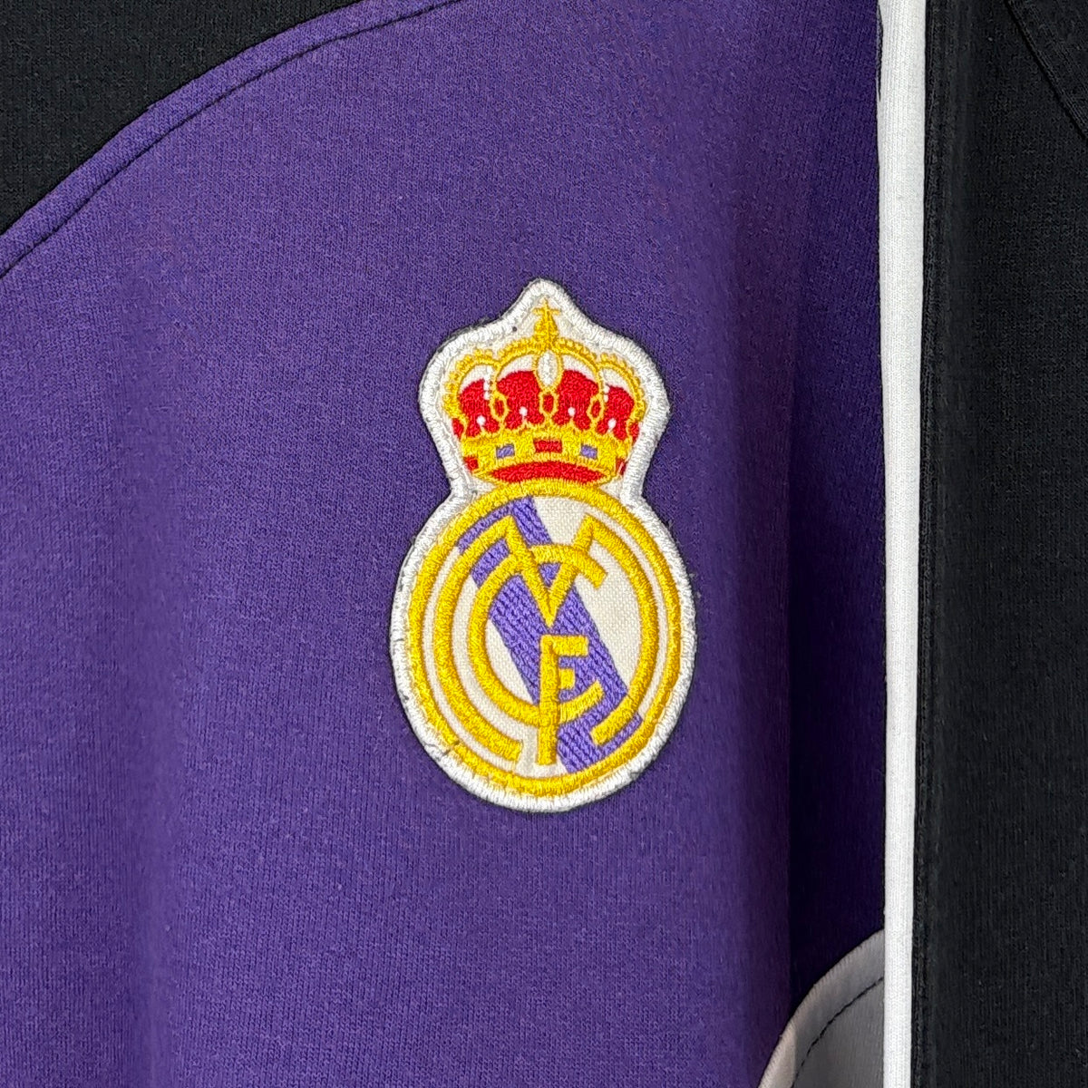 Kelme Vintage Real Madrid Trainingsjacke Lila XL – Foto 2