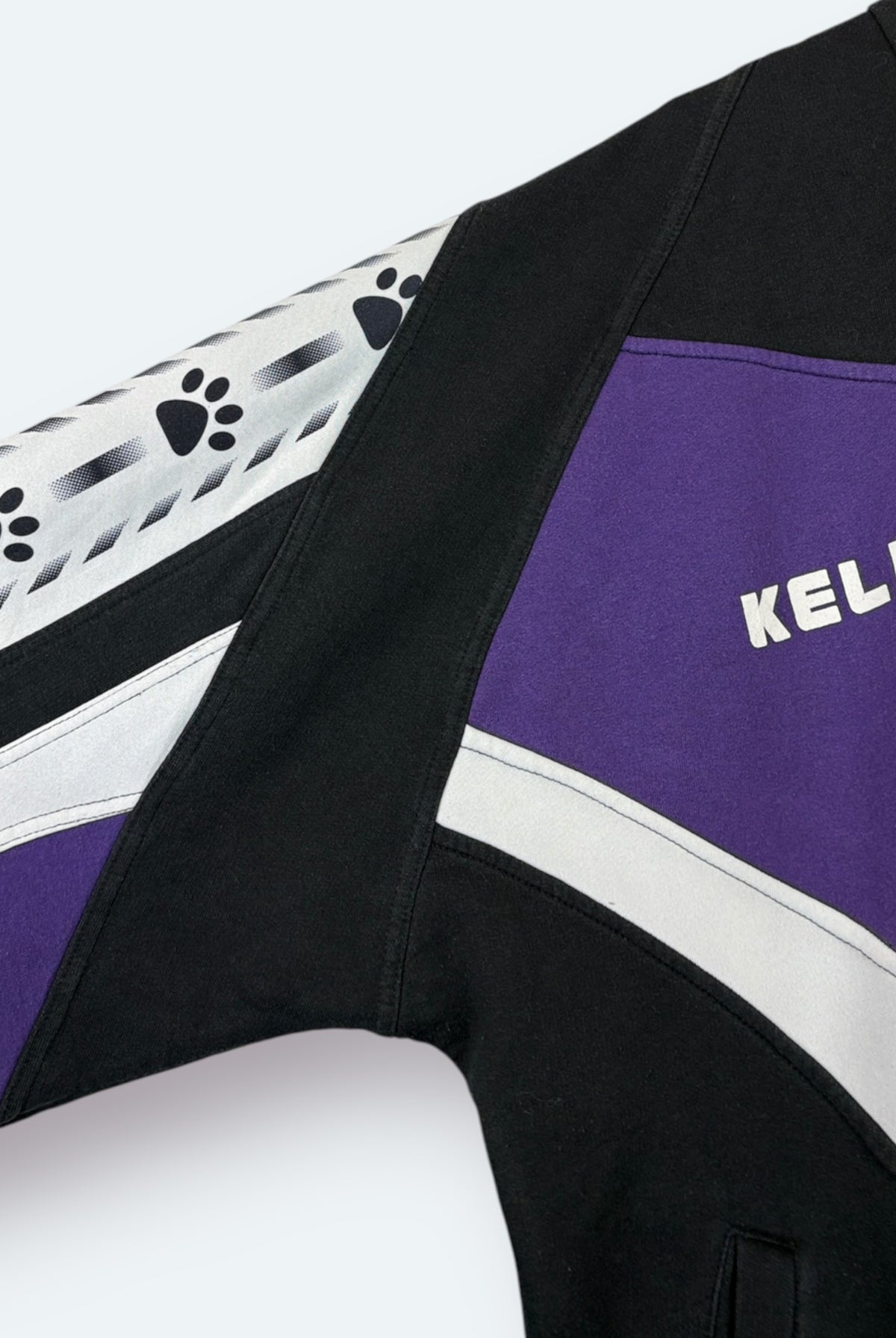 Kelme Vintage Real Madrid Trainingsjacke Lila XL – Foto 4