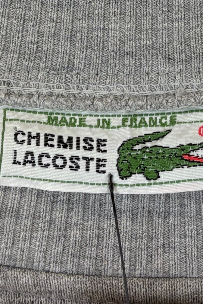 Lacoste Vintage Sweater Graphic Print Grau L – Foto 4