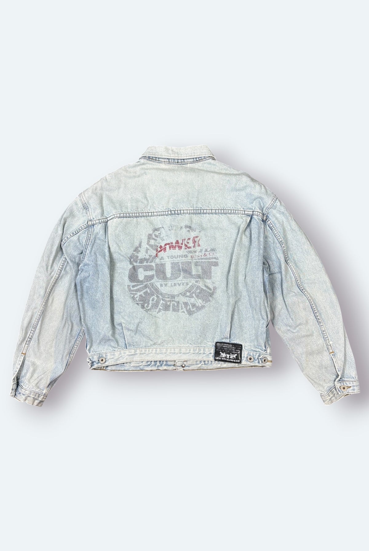 Levis Vintage Jeans Jacke Blau L – Foto 10