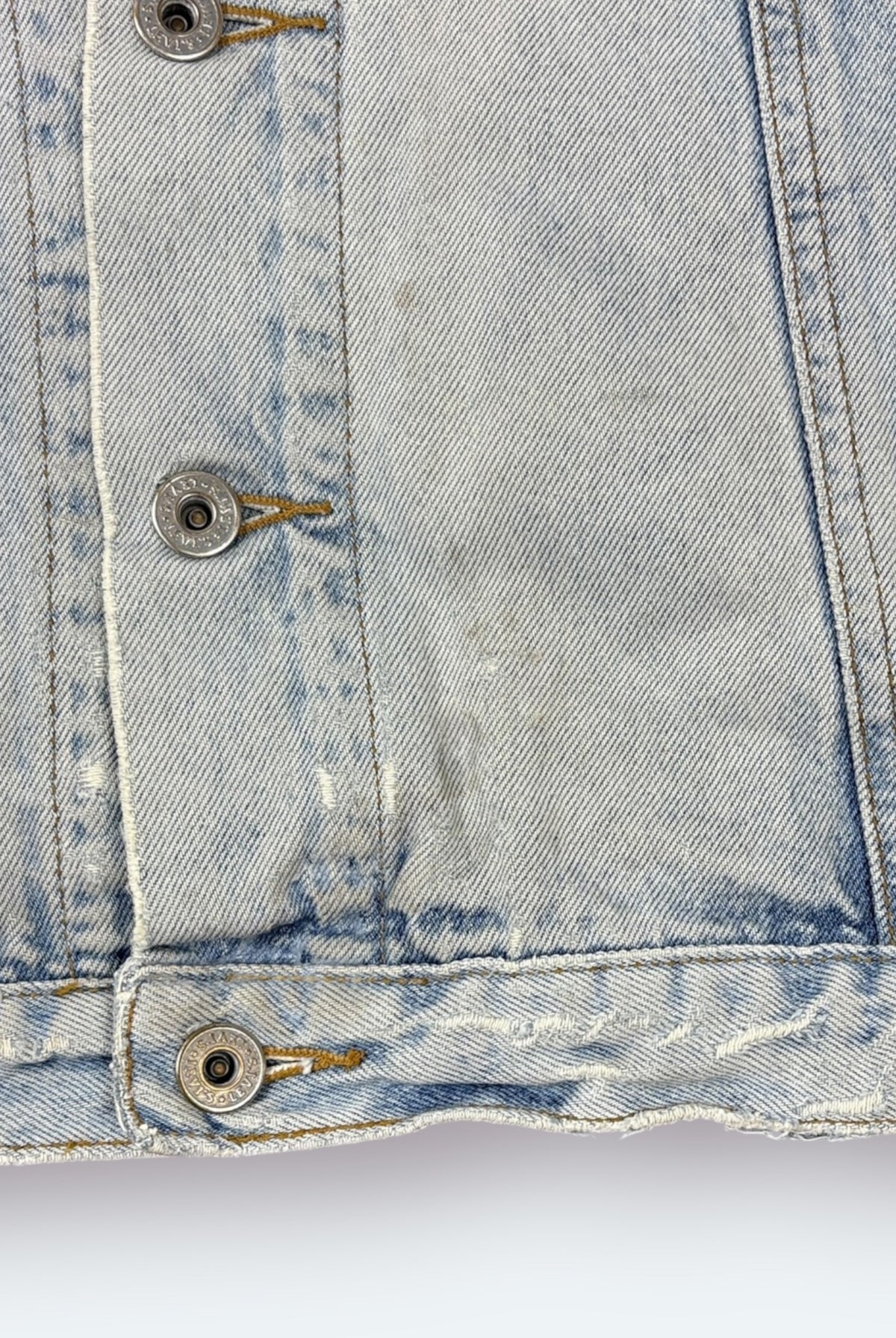 Levis Vintage Jeans Jacke Blau L – Foto 2
