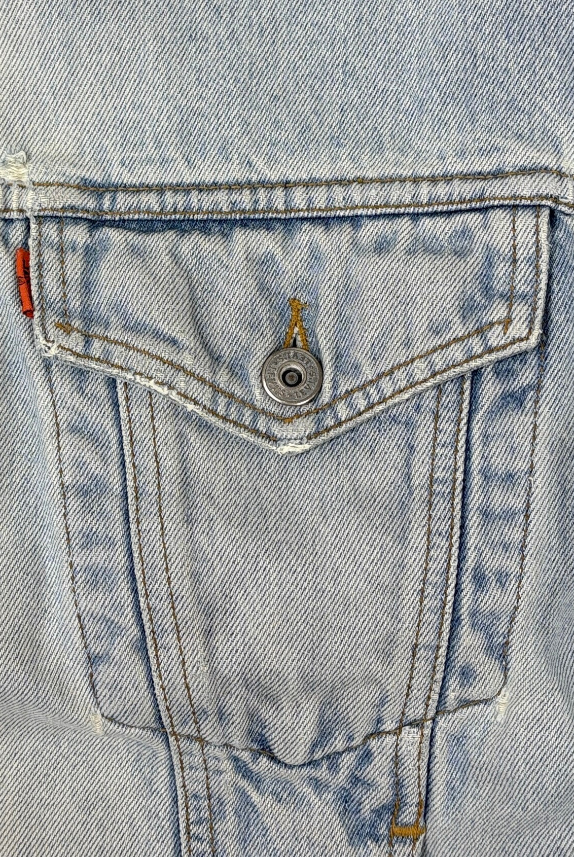Levis Vintage Jeans Jacke Blau L – Foto 3