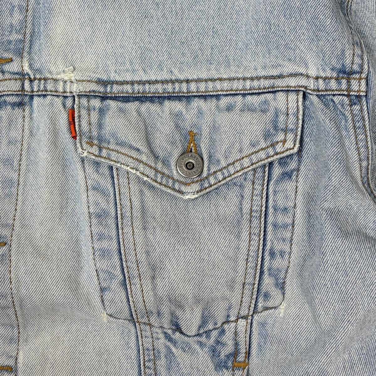 Levis Vintage Jeans Jacke Blau L – Foto 3