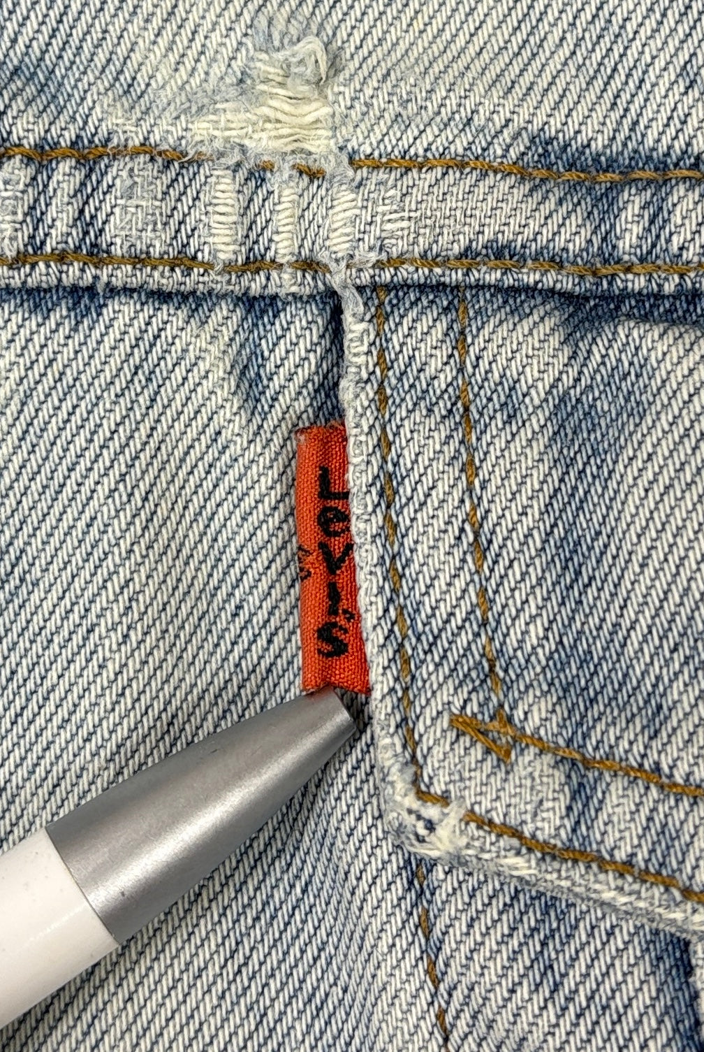 Levis Vintage Jeans Jacke Blau L – Foto 5