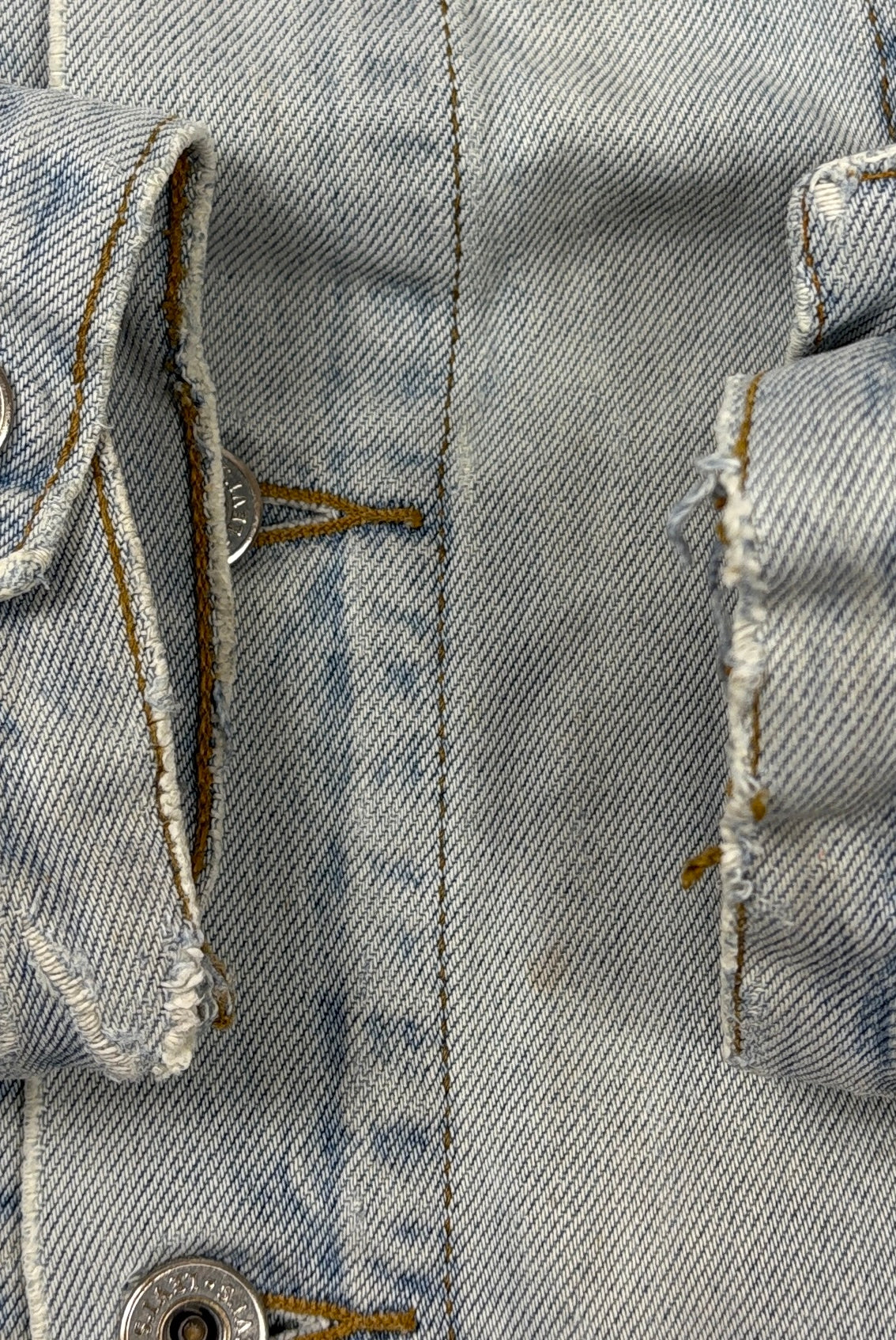 Levis Vintage Jeans Jacke Blau L – Foto 7