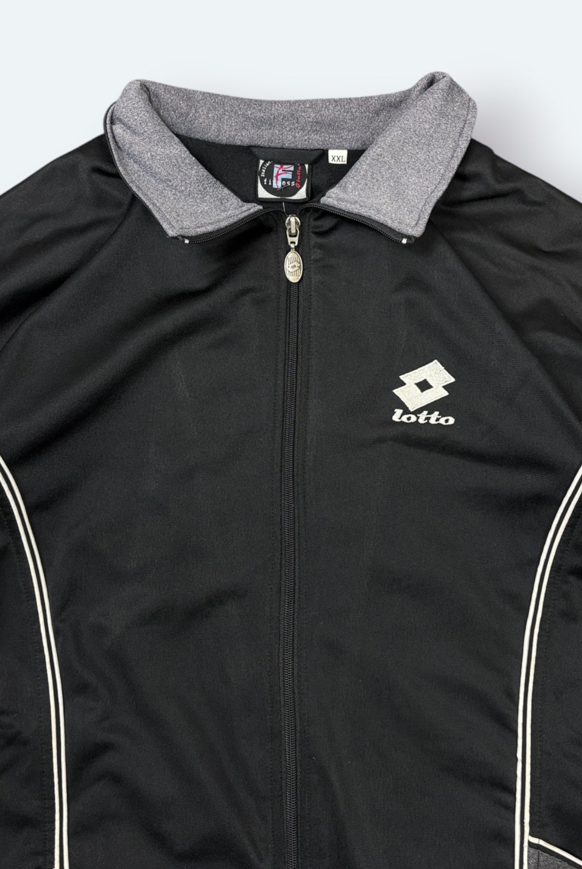 Lotto Vintage Trainingsjacke Schwarz XXL – Foto 2