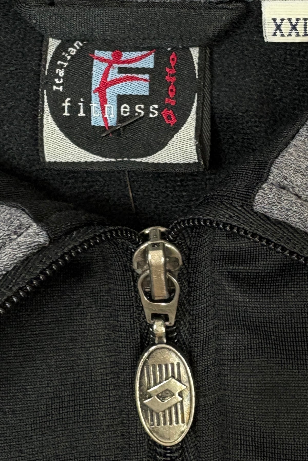 Lotto Vintage Trainingsjacke Schwarz XXL – Foto 4