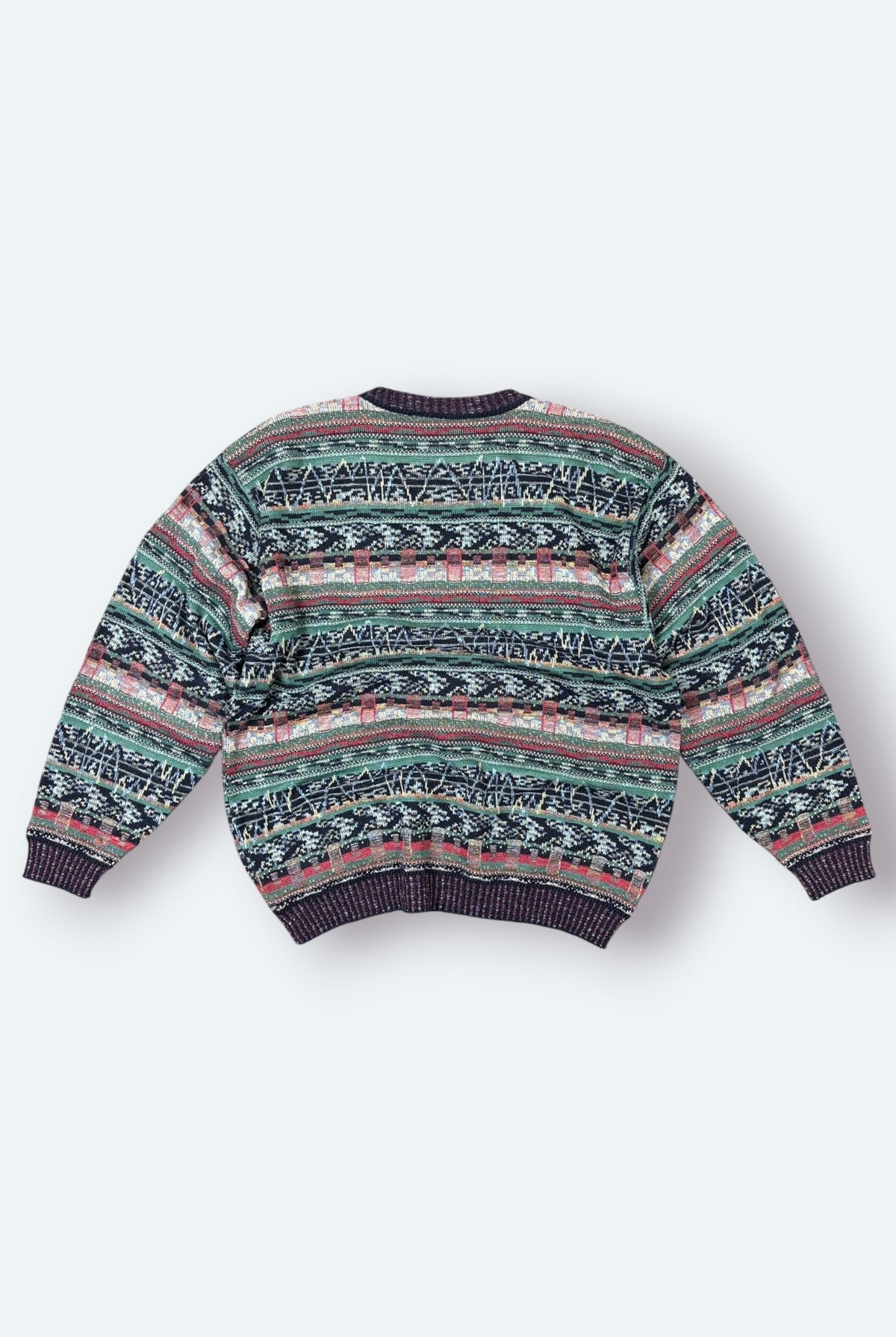 Marc René Vintage Strickpullover Bunt L – Foto 7