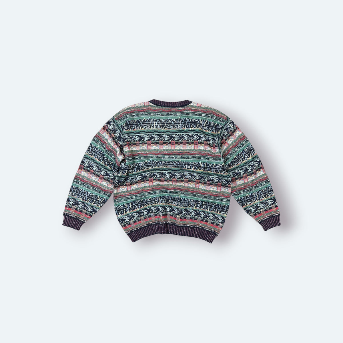 Marc René Vintage Strickpullover Bunt L – Foto 7