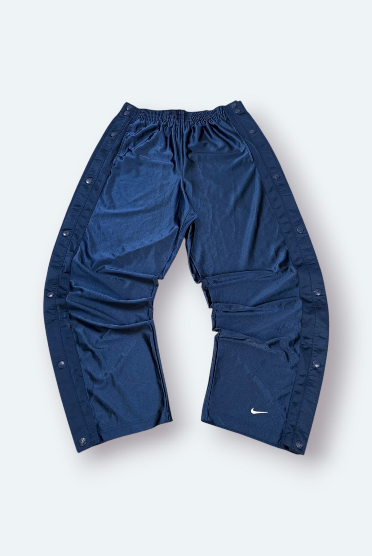 Nike Vintage Knopfhose Blau M – Foto 5