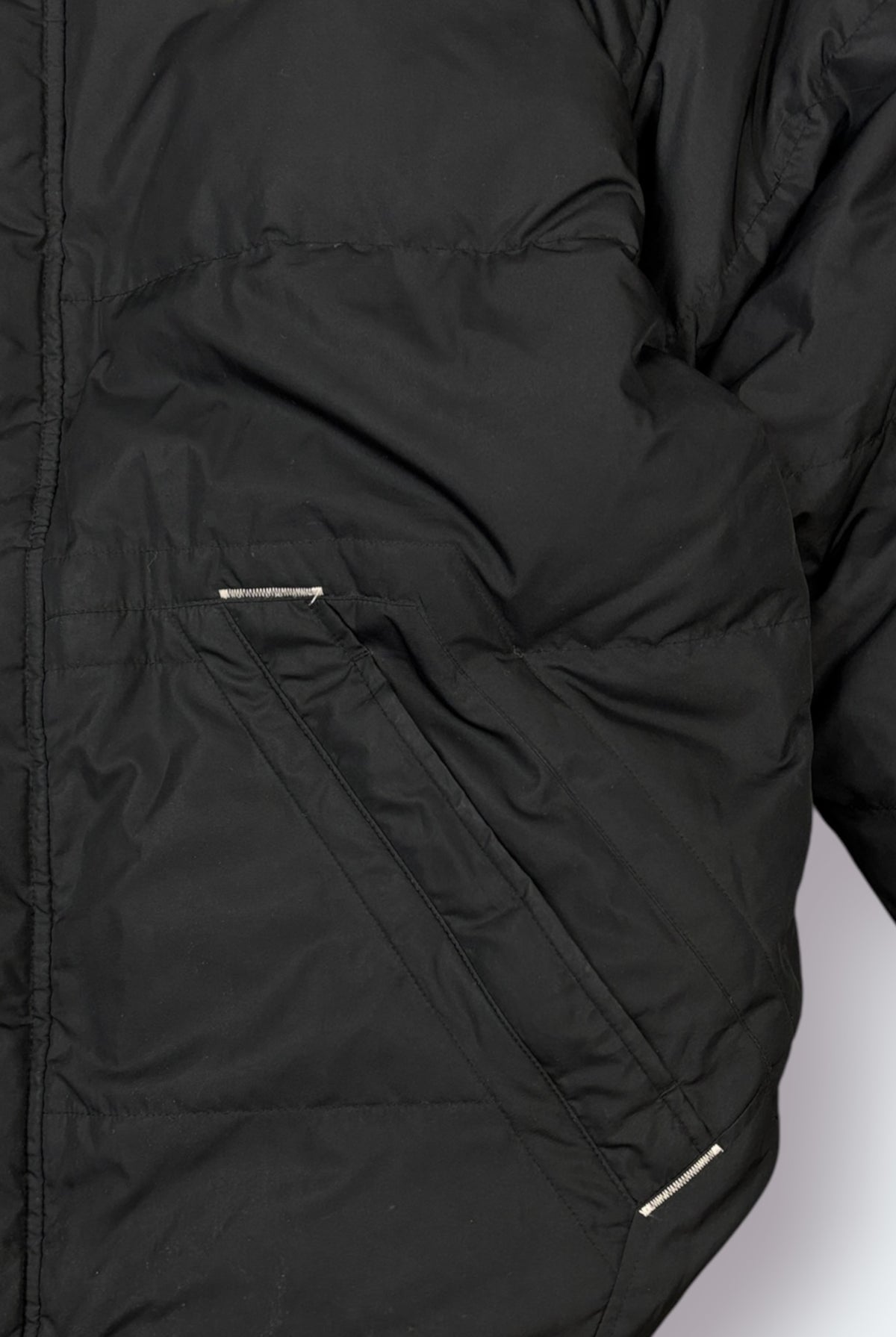 Nike Vintage Puffer Jacke Schwarz M – Foto 3