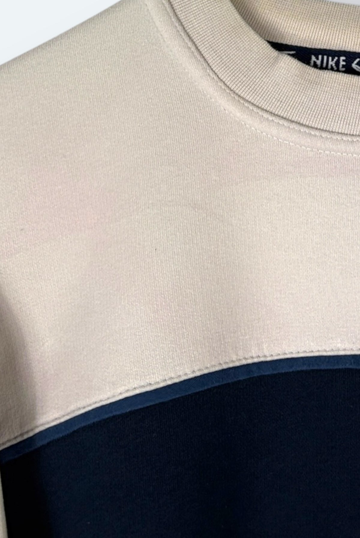 Nike Vintage Sweater Blau Beige XL – Foto 2