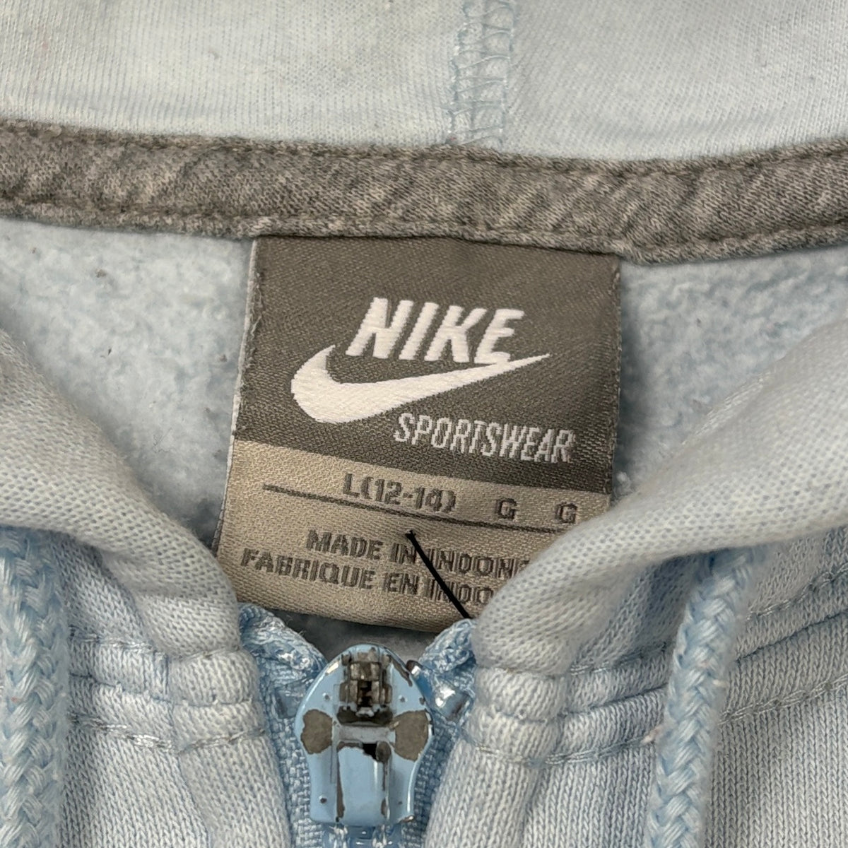 Nike Vintage Sweatjacke Blau M – Foto 4