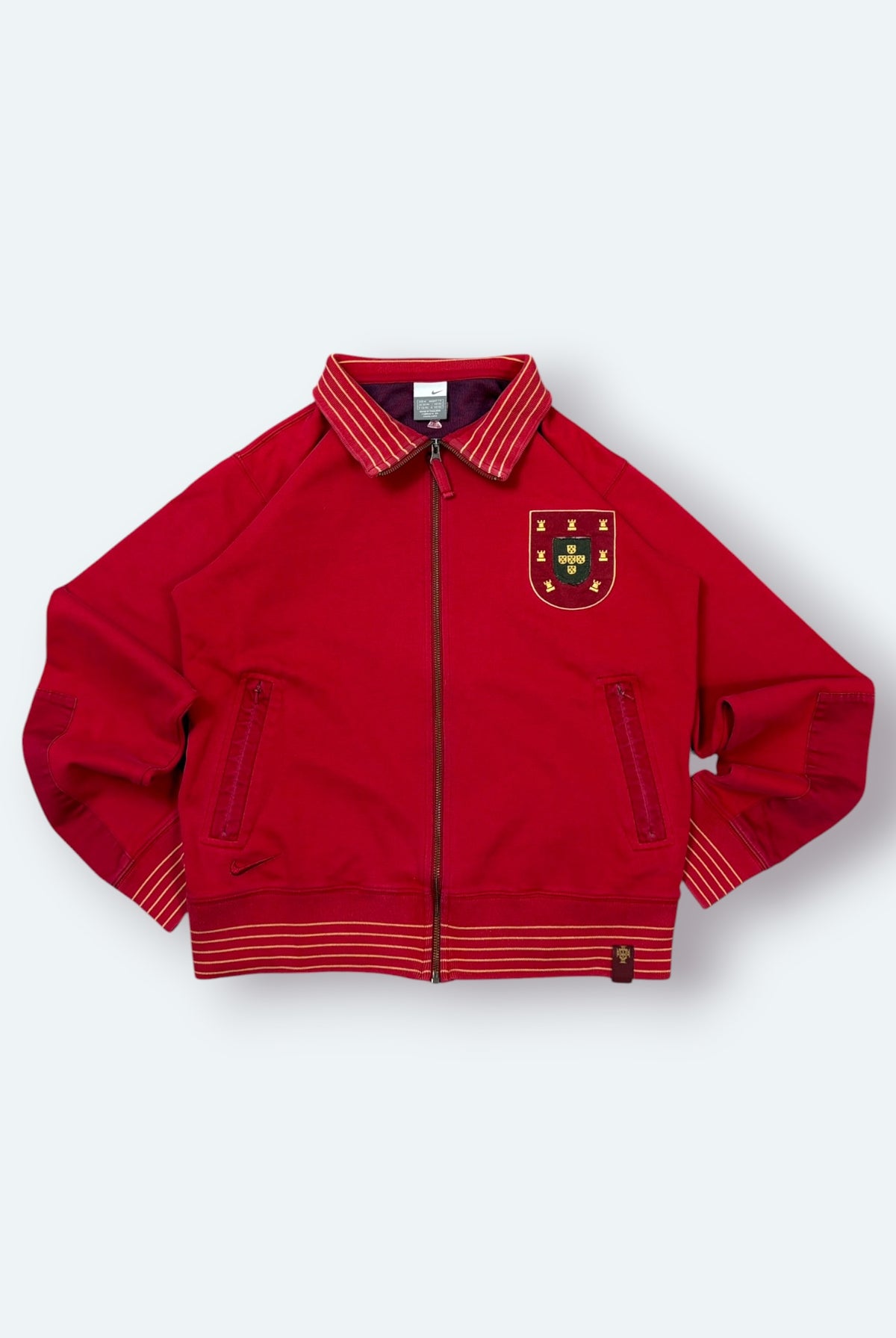 Nike Vintage Sweatjacke Portugal Rot M