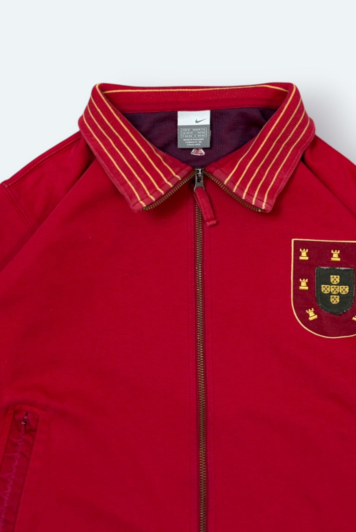 Nike Vintage Sweatjacke Portugal Rot M – Foto 2